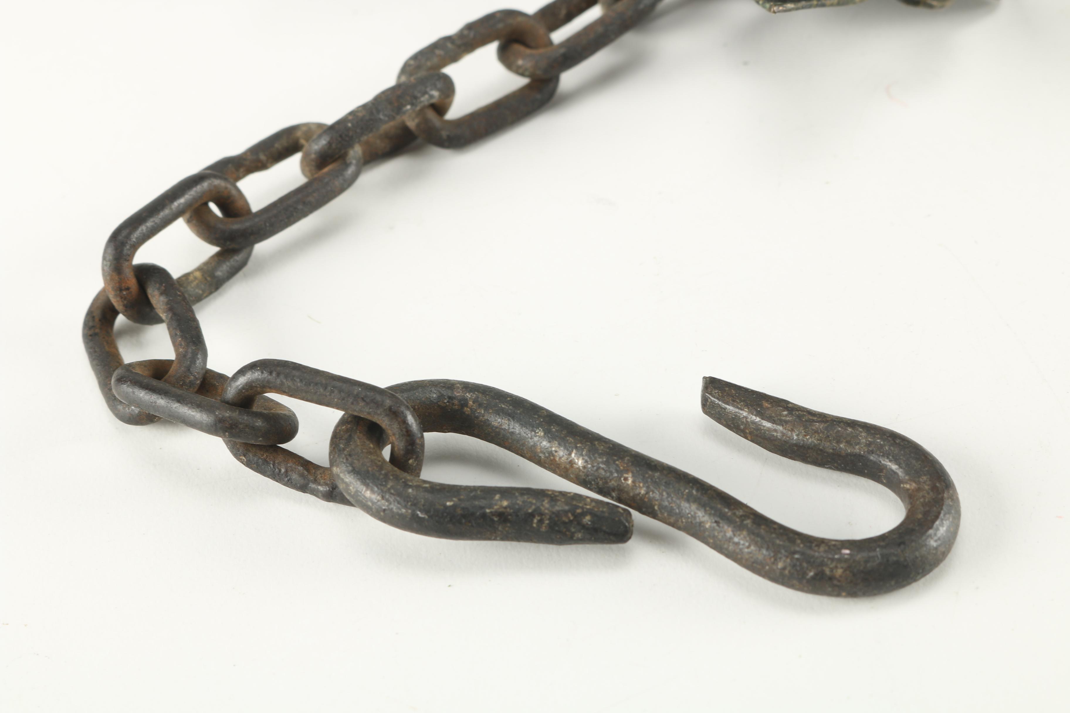 Hanging Wrought Iron Candle Holder