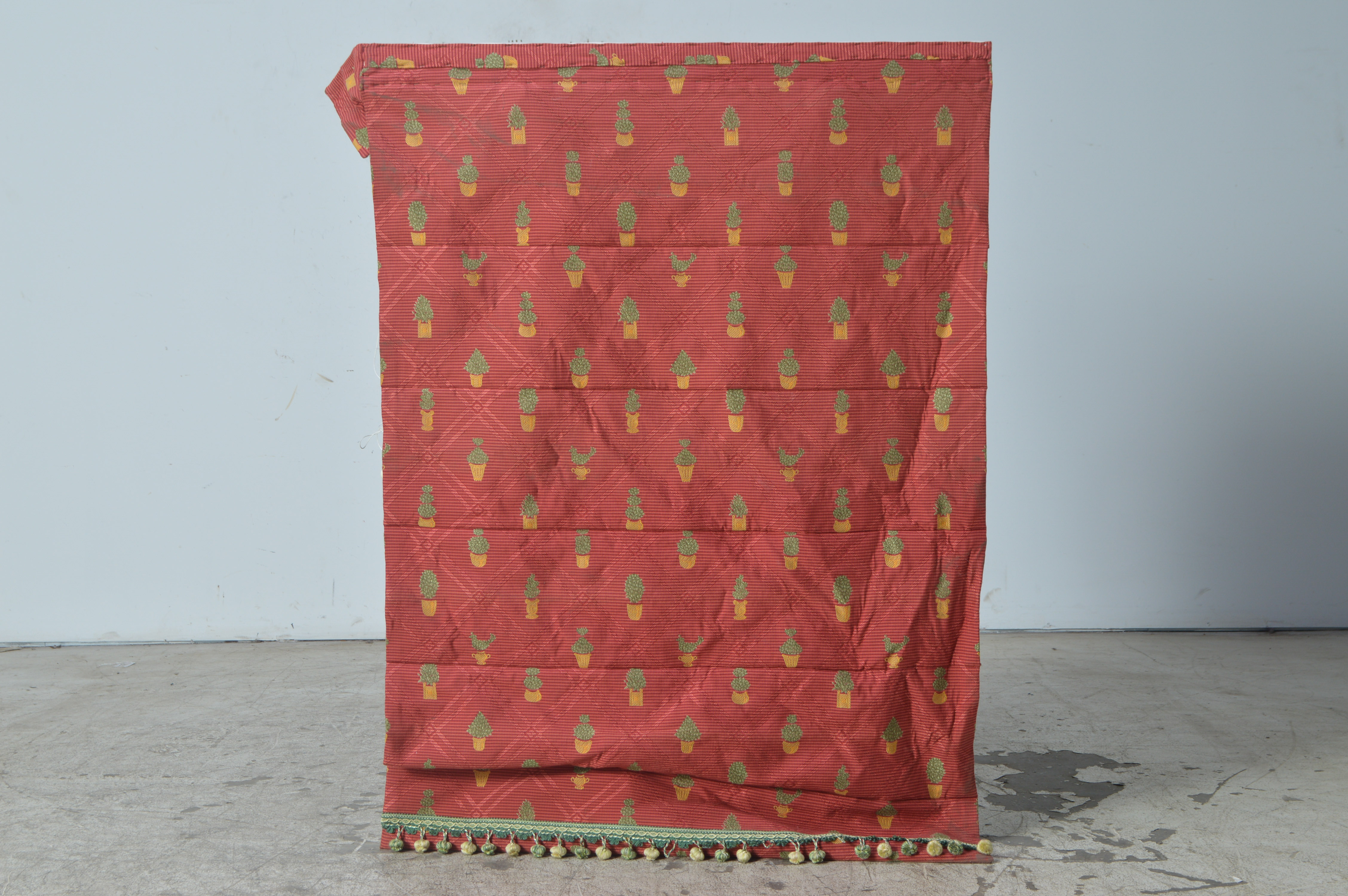 Upholstered Roman Shades