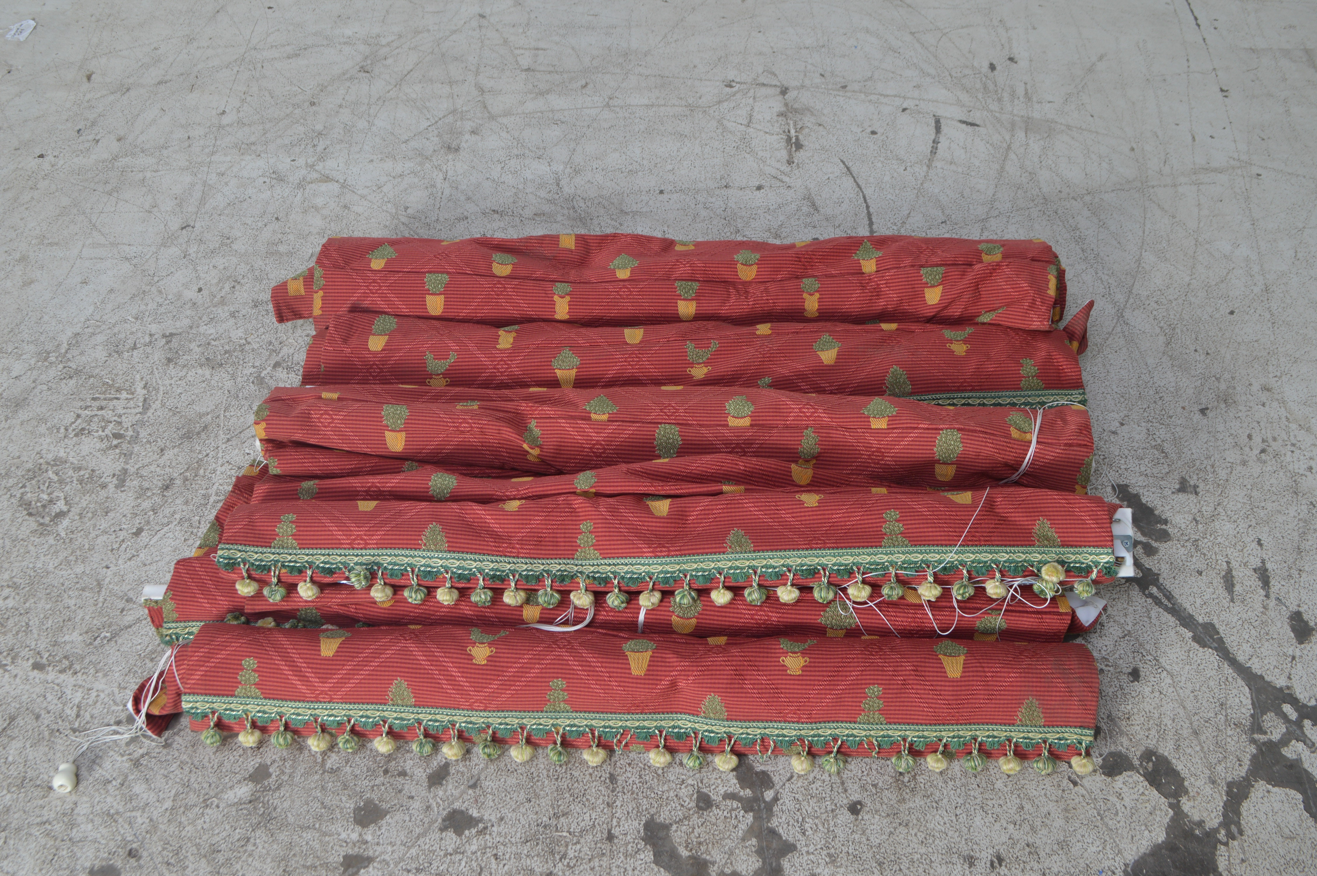 Upholstered Roman Shades