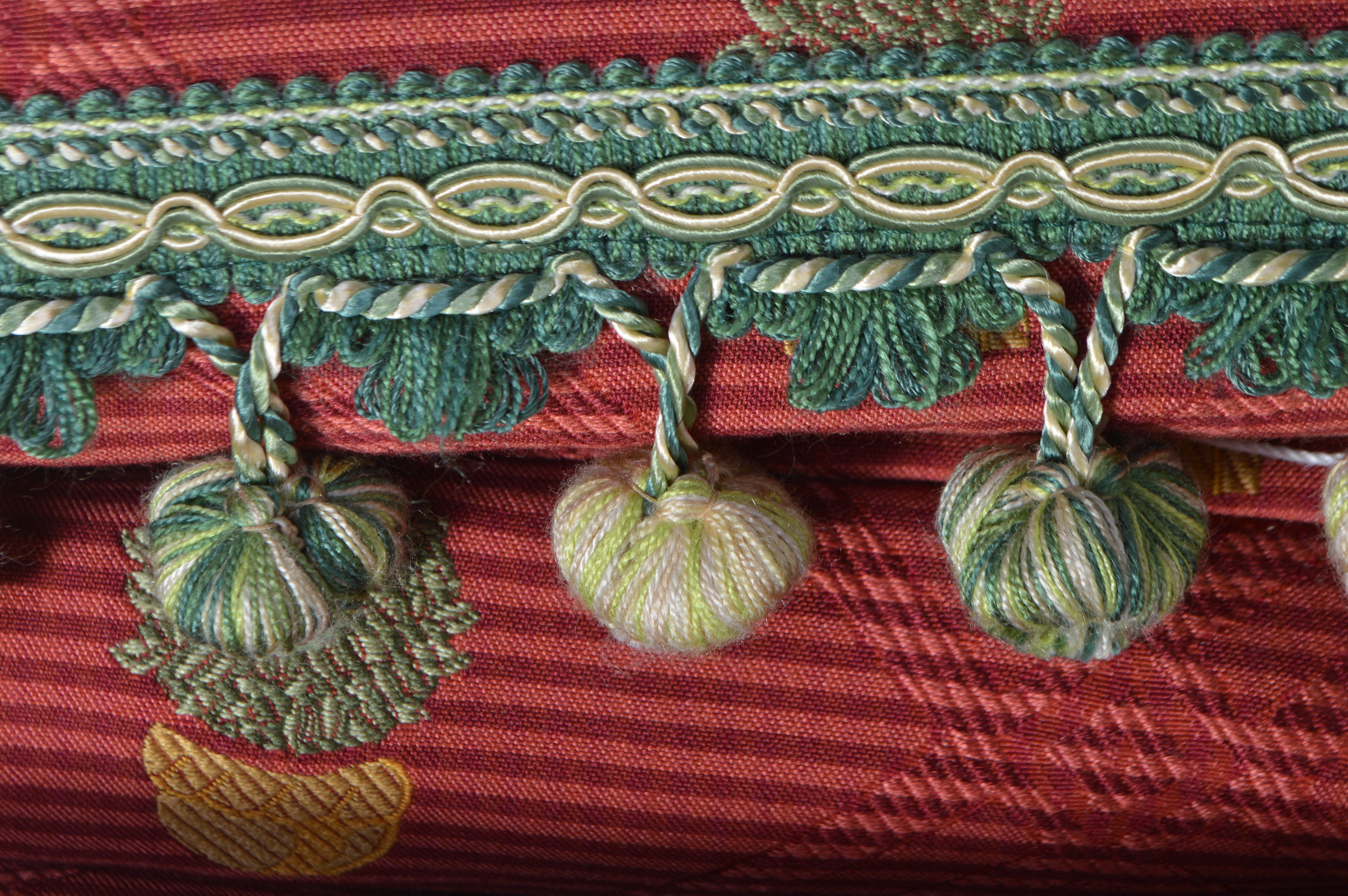 Upholstered Roman Shades