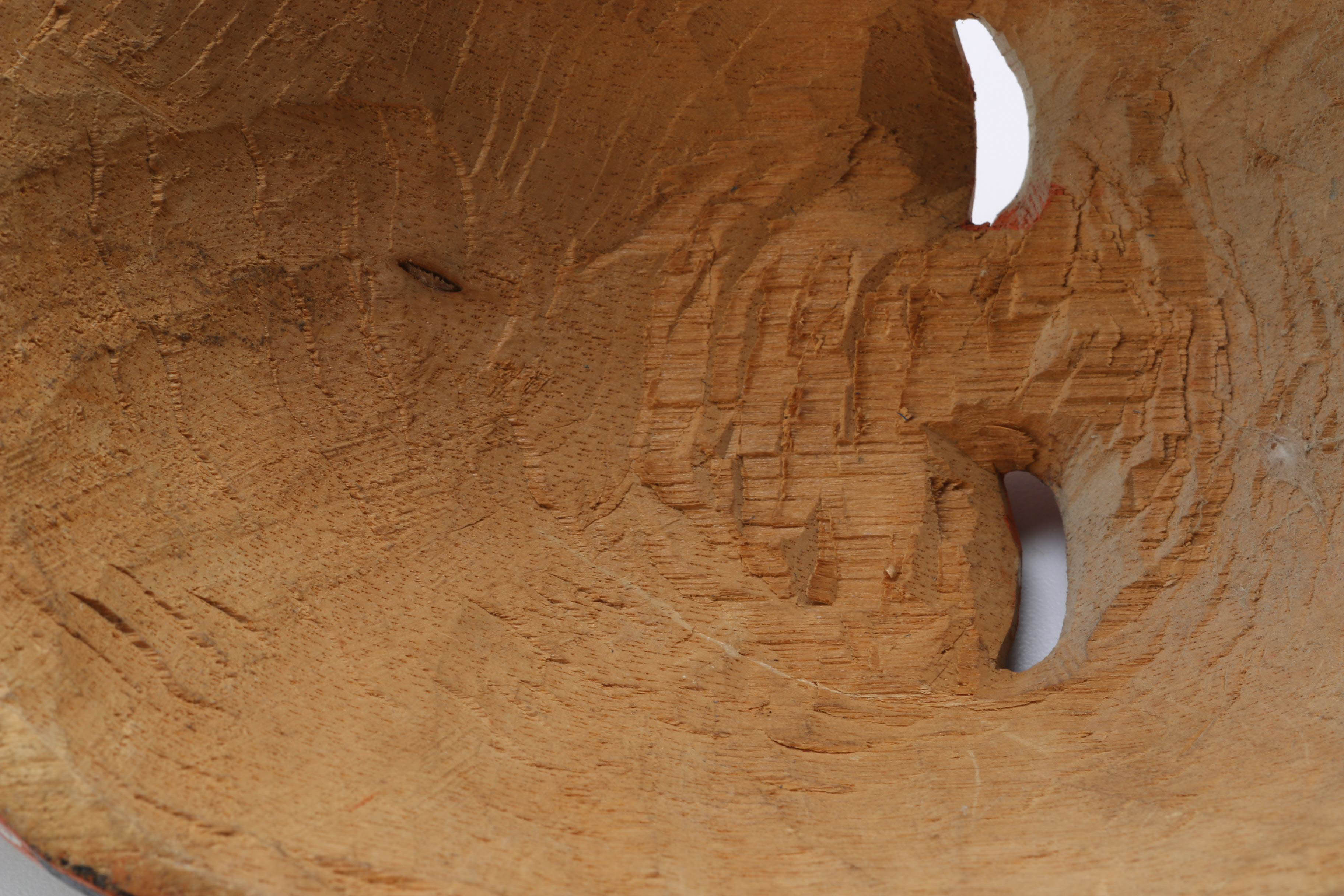 Wooden Double Face Dance Mask