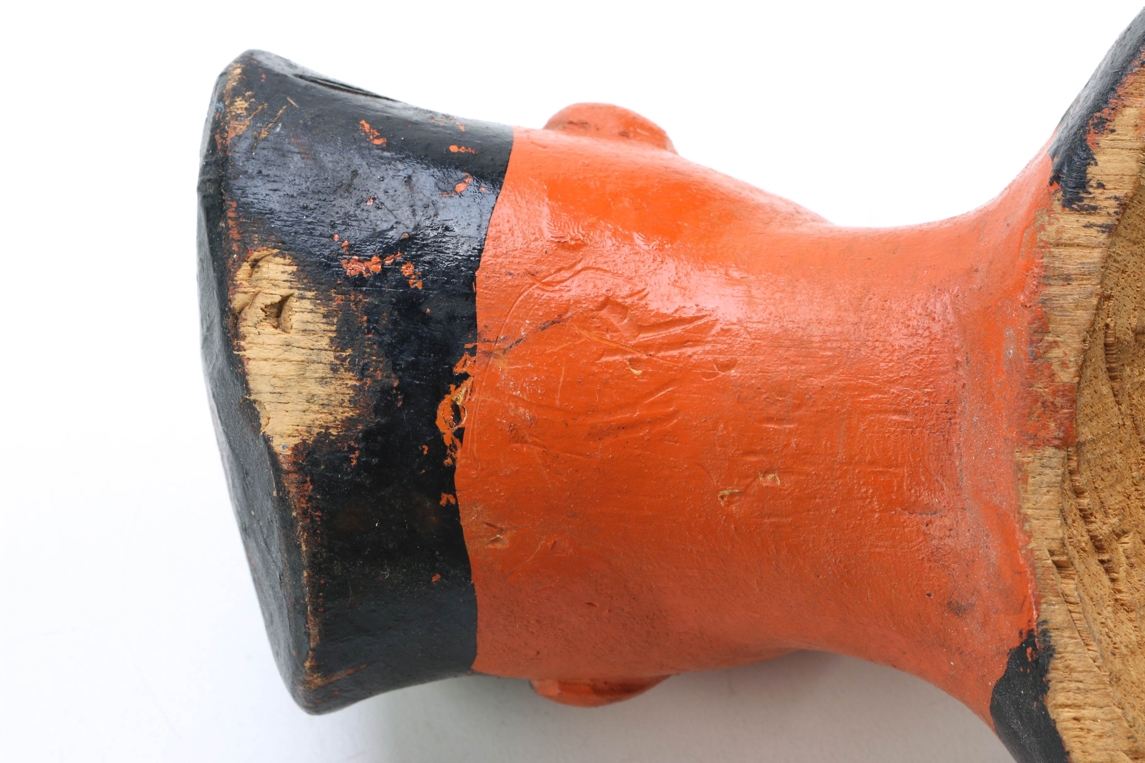 Wooden Double Face Dance Mask