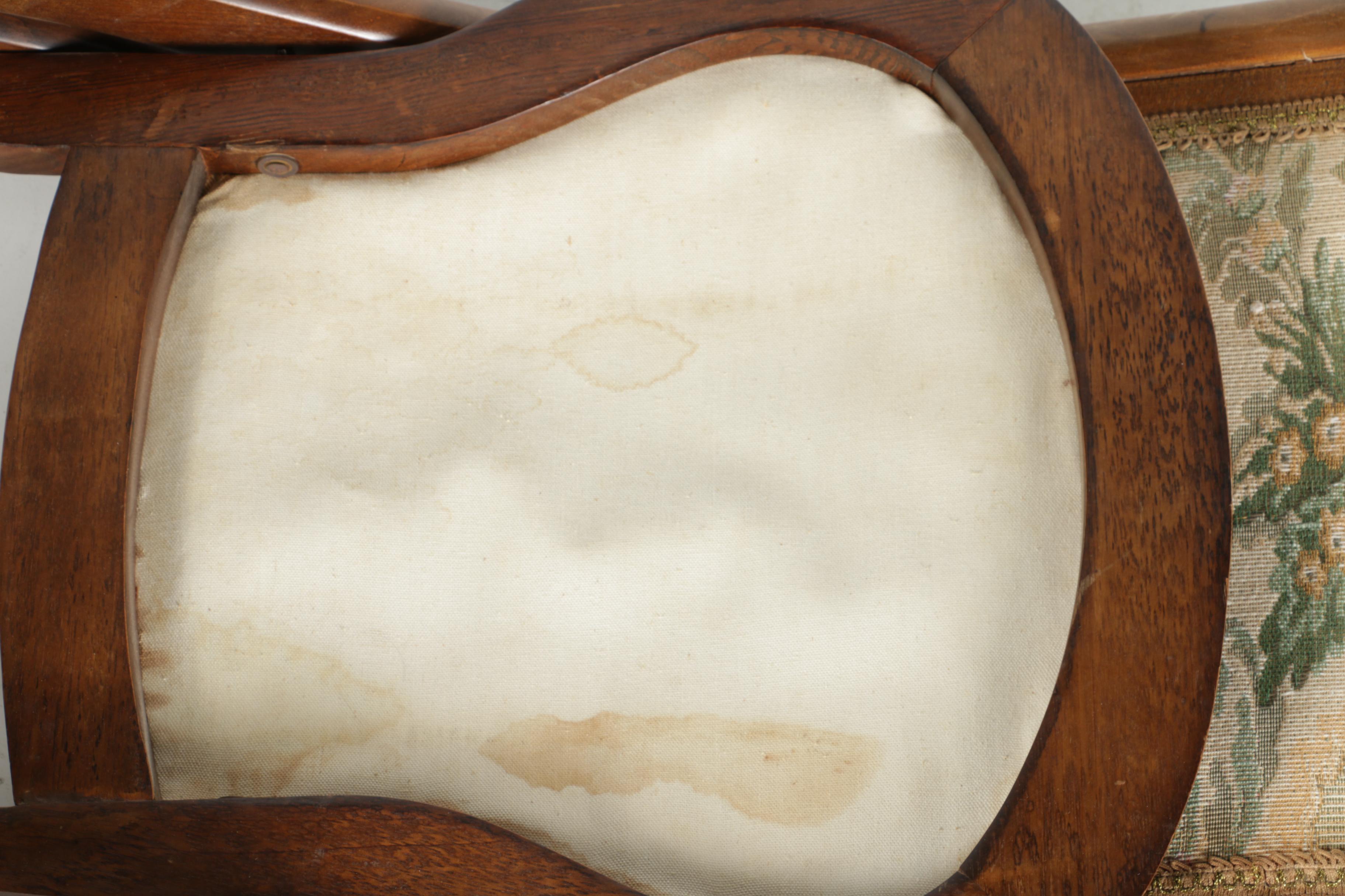 Victorian Style Folding Rocking Chair