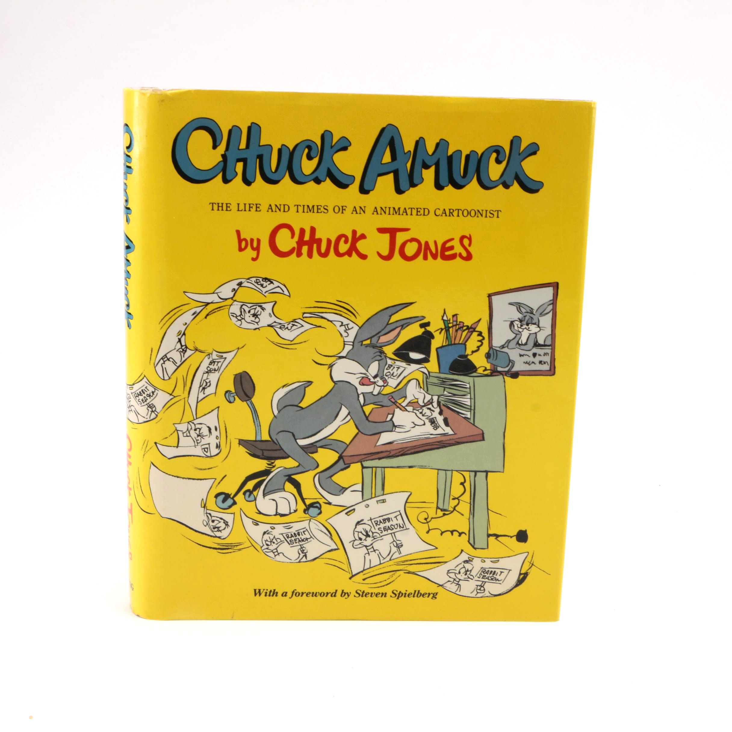 Signed First Edition "Chuck Amuck" by Chuck Jones