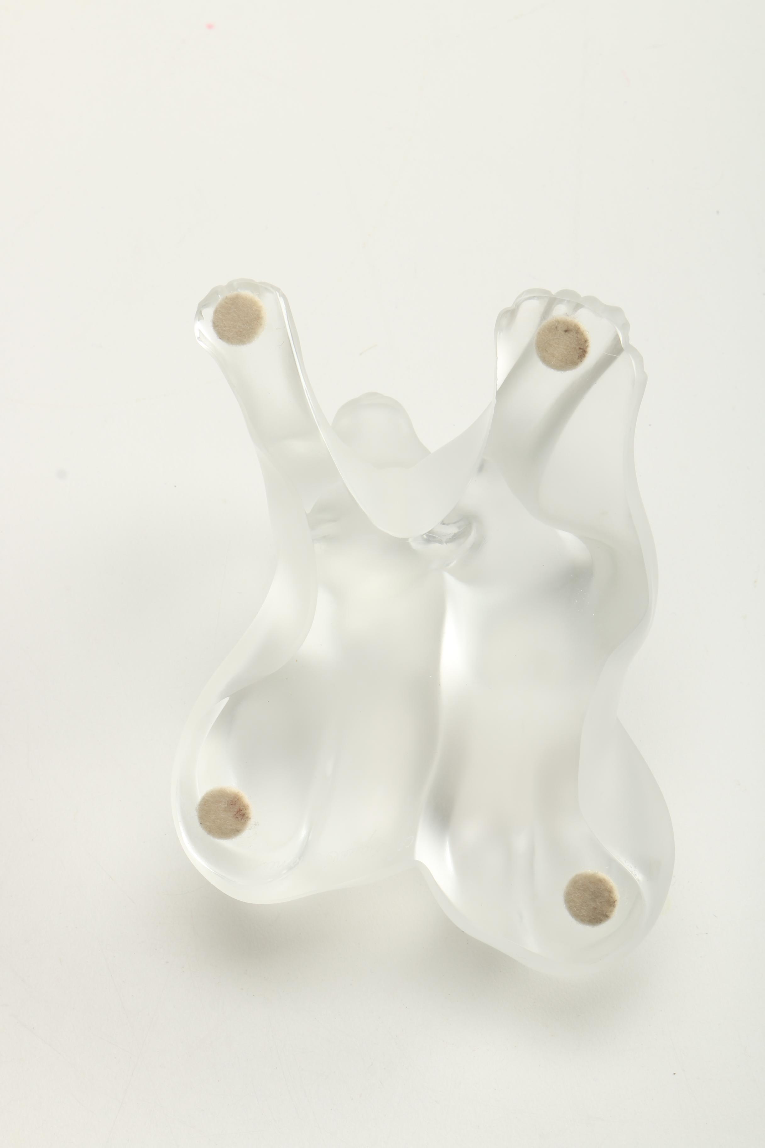 Lalique Crystal "Lion Cubs" Figurine