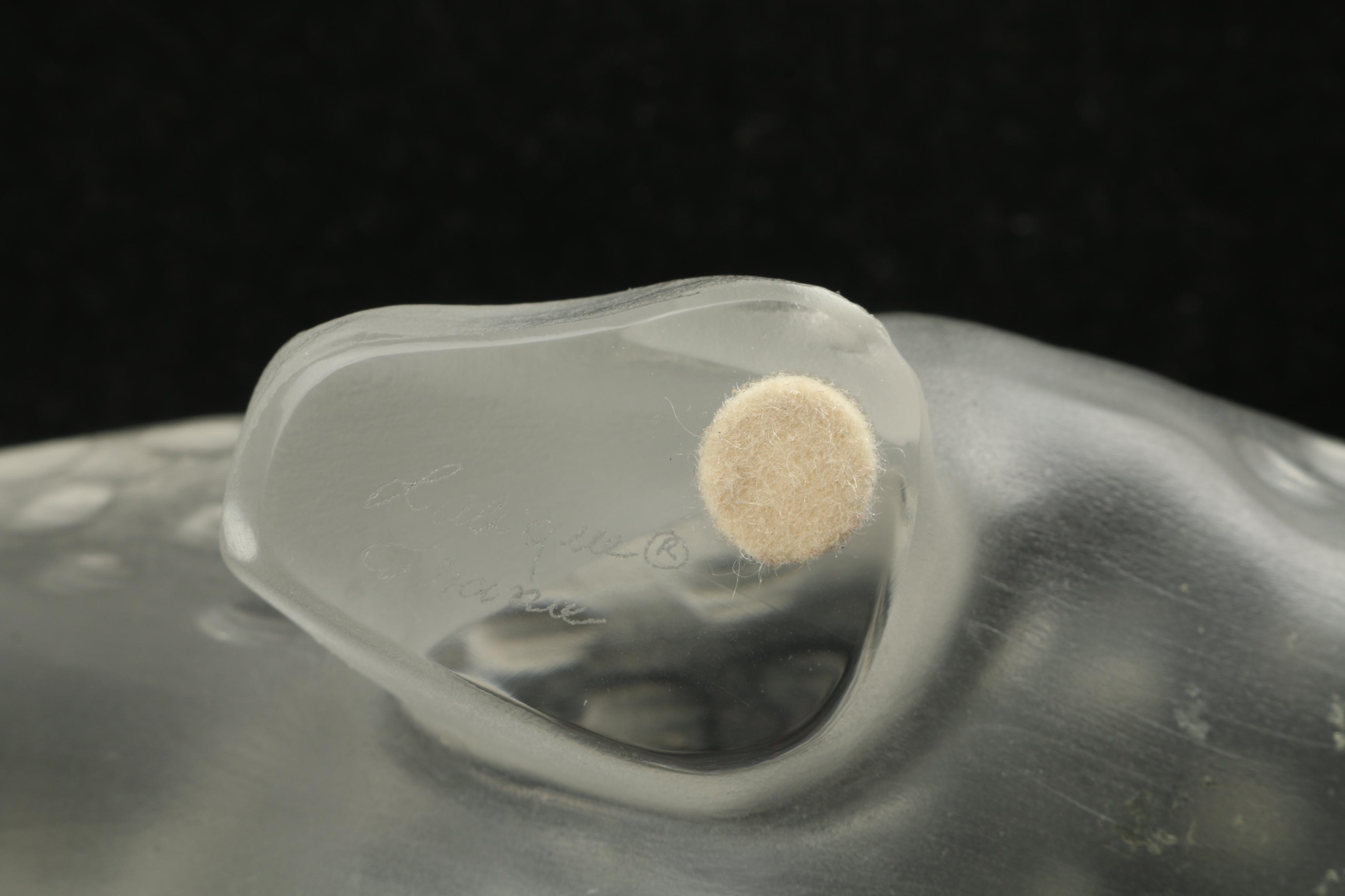 Lalique Crystal Panther Figurine