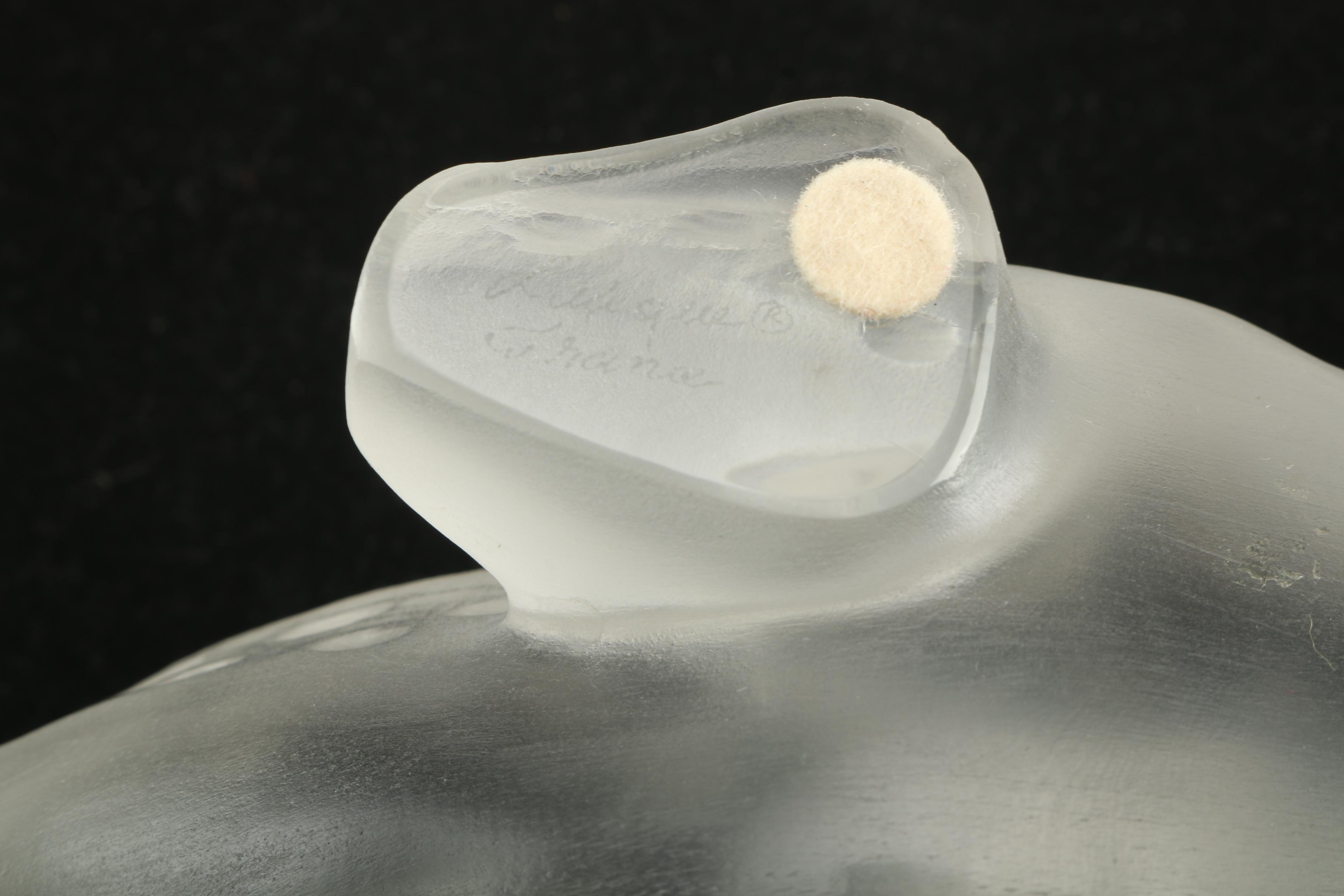 Lalique Crystal Panther Figurine