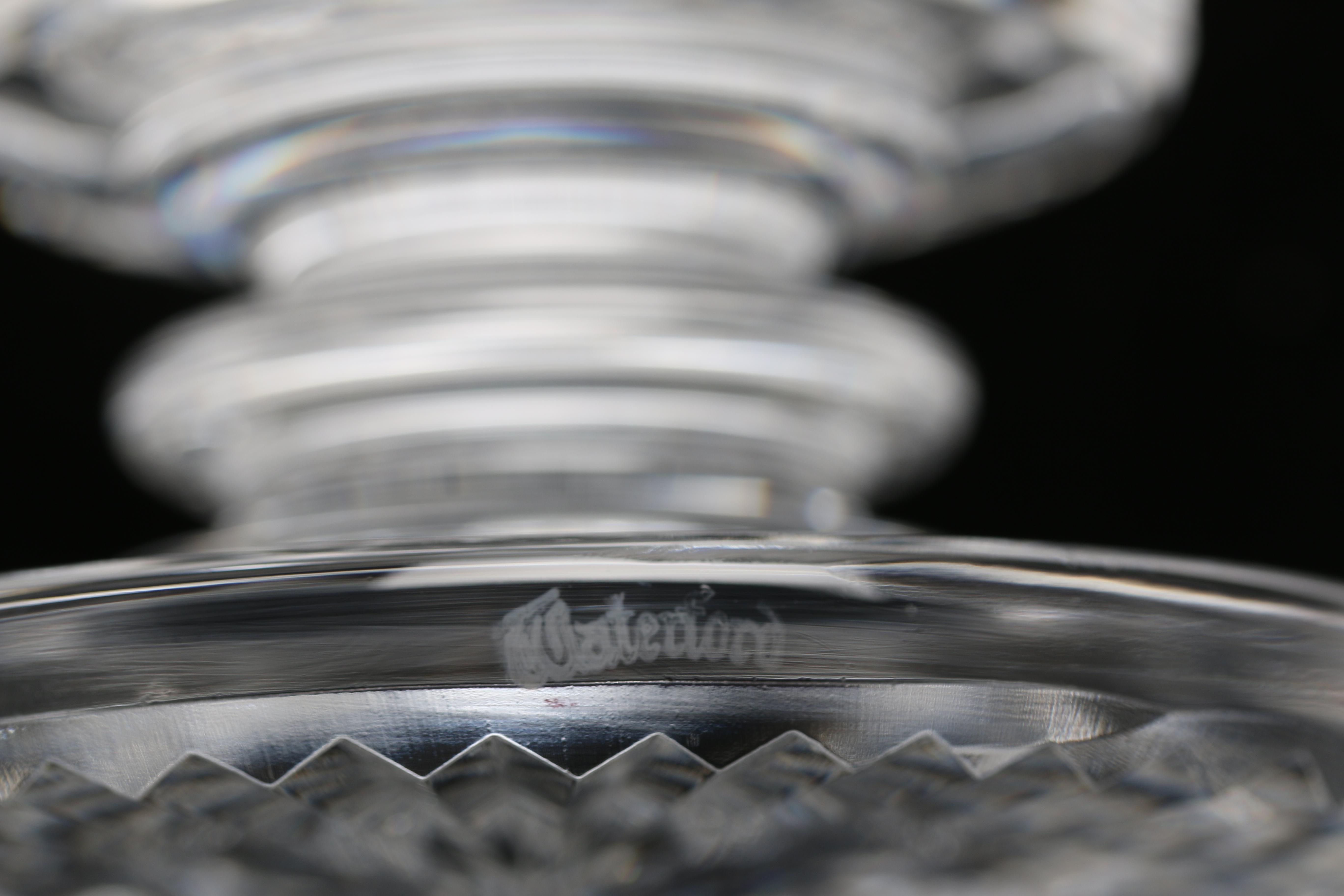 Waterford Crystal Pedestal Bowl and "Colleen" Pitcher and Bowl