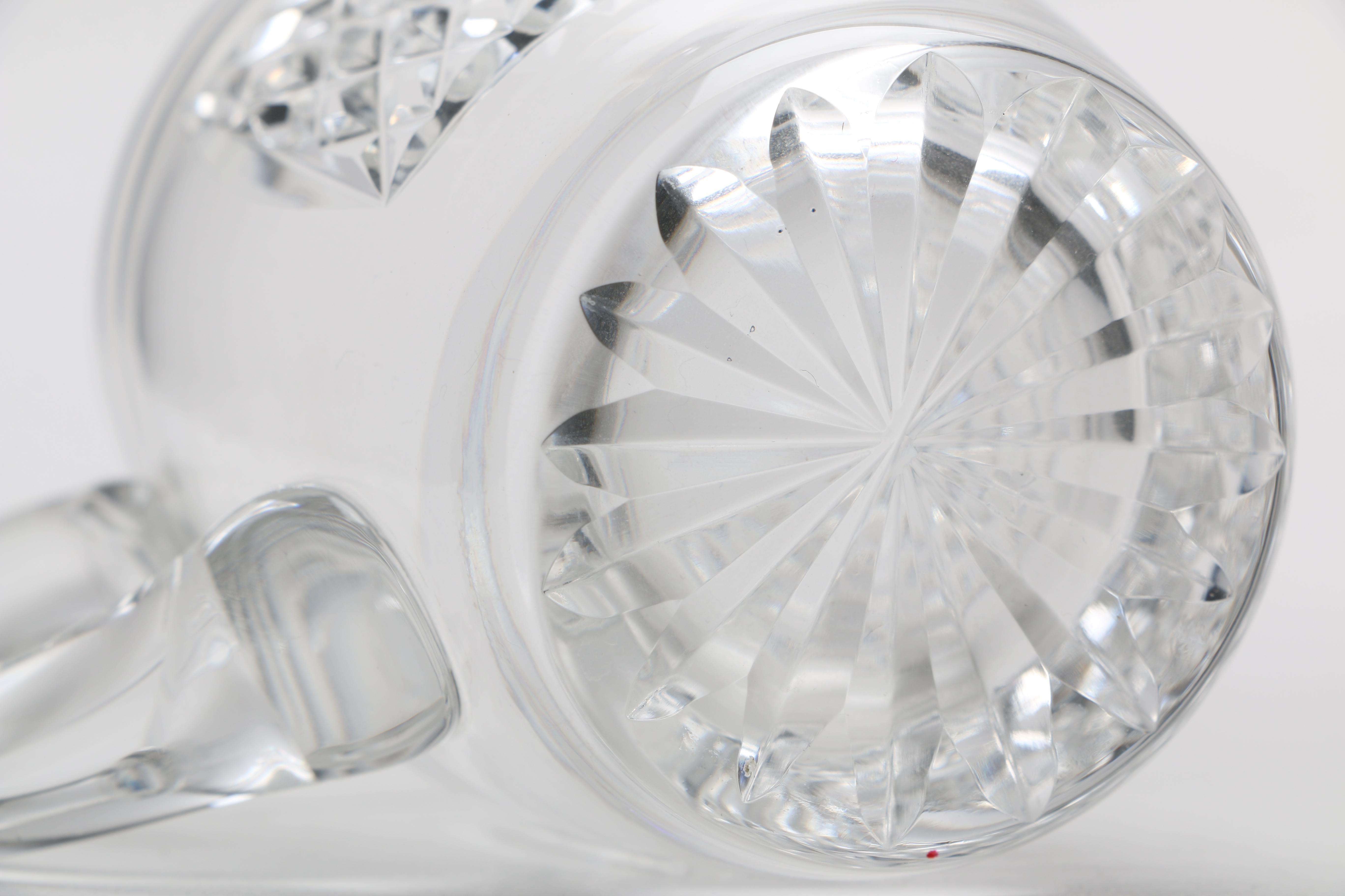 Waterford Crystal Pedestal Bowl and "Colleen" Pitcher and Bowl