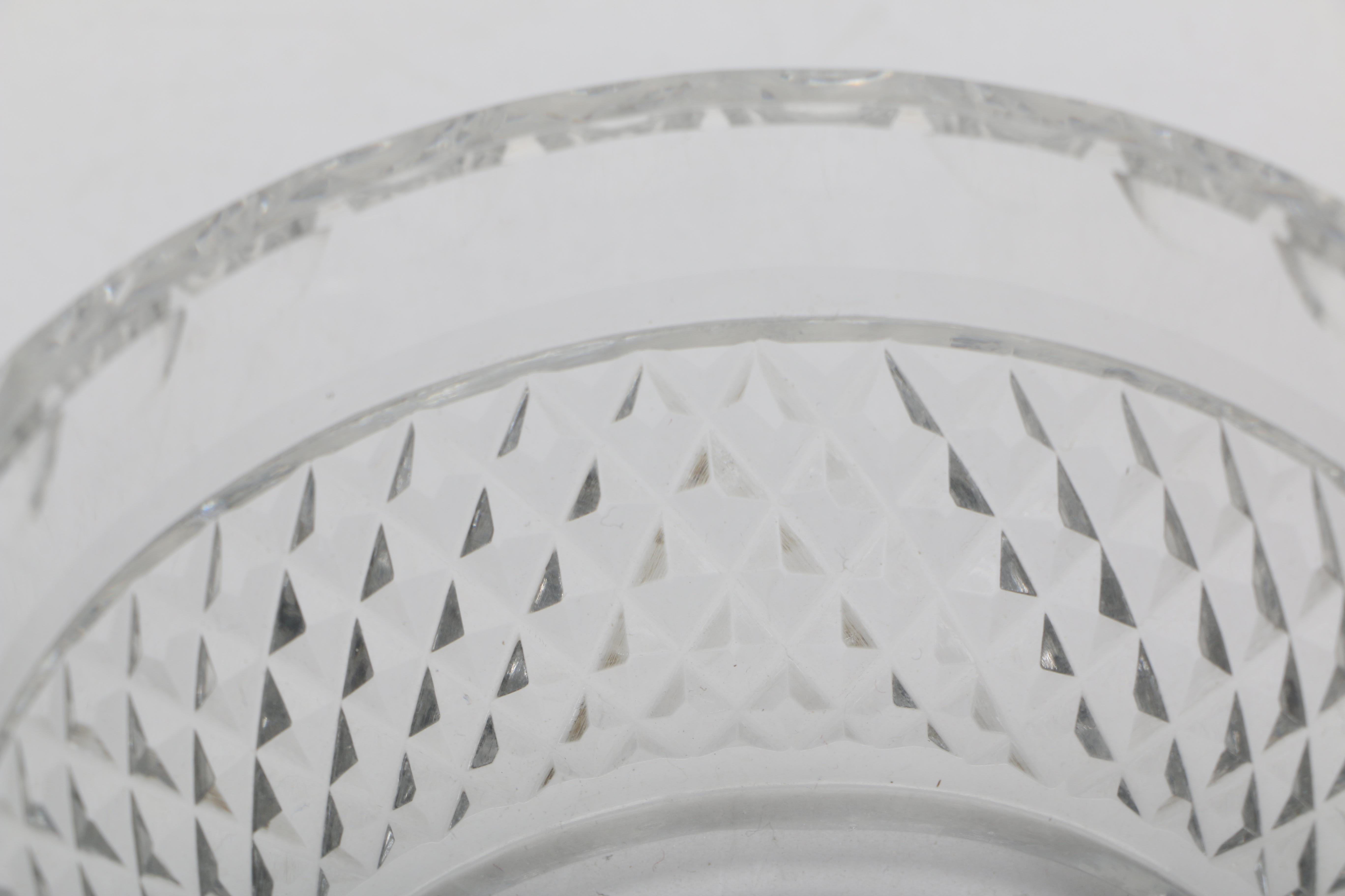 Waterford Crystal Pedestal Bowl and "Colleen" Pitcher and Bowl