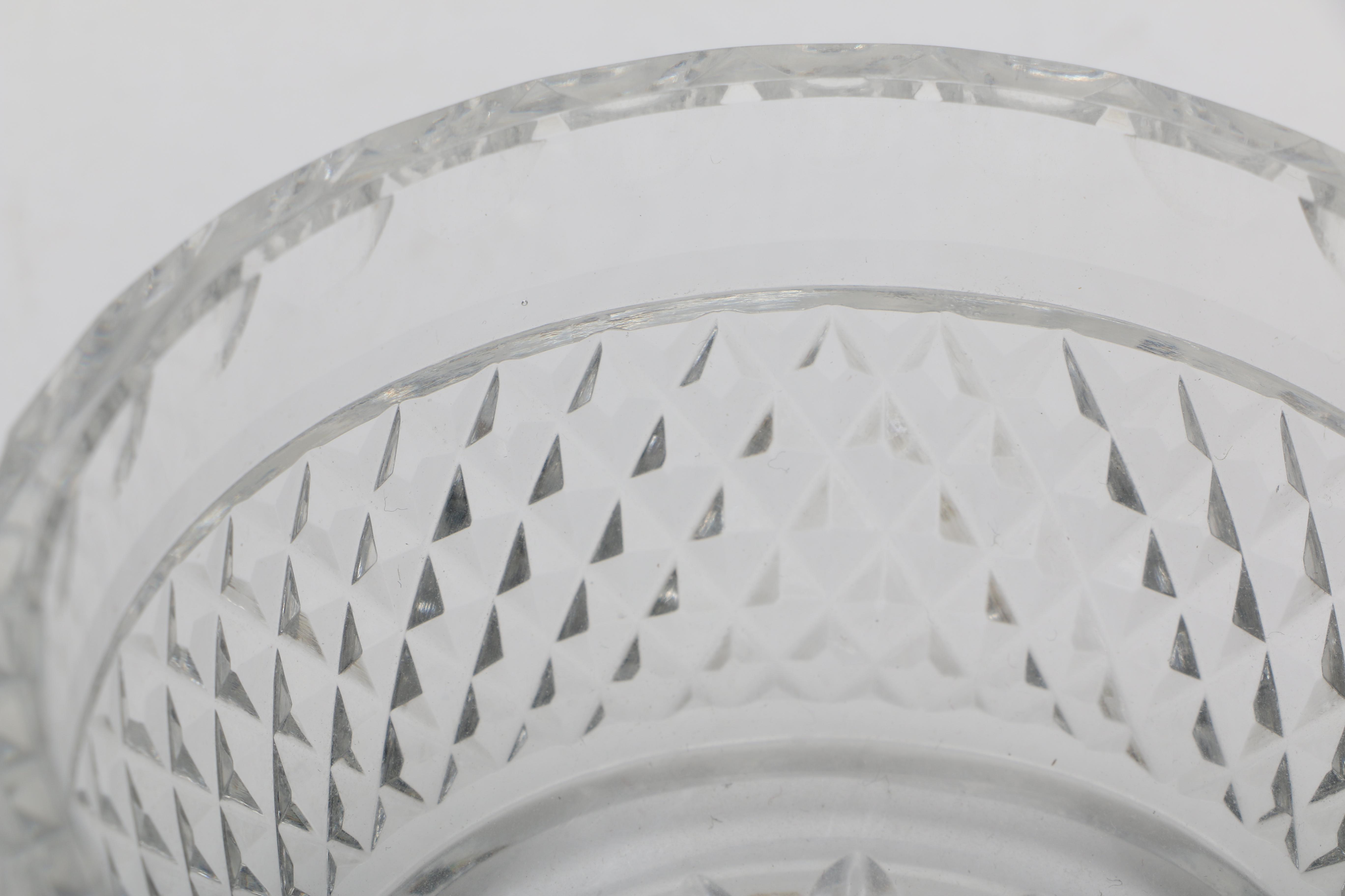 Waterford Crystal Pedestal Bowl and "Colleen" Pitcher and Bowl