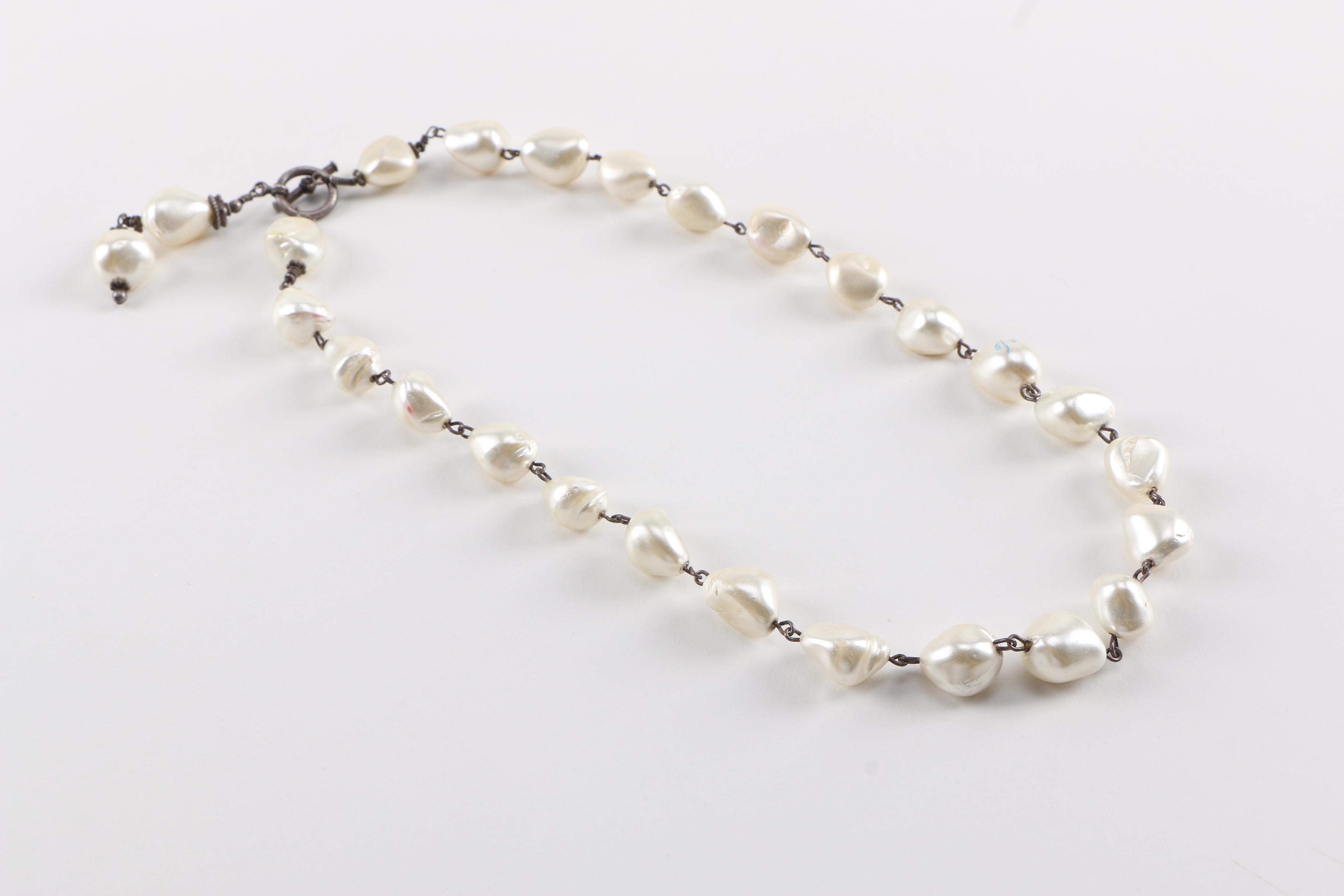 Sterling Silver, Shell and Faux Pearl Jewelry