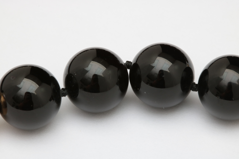 14K Gold, Chalcedony and  Akoya Pearl Necklace