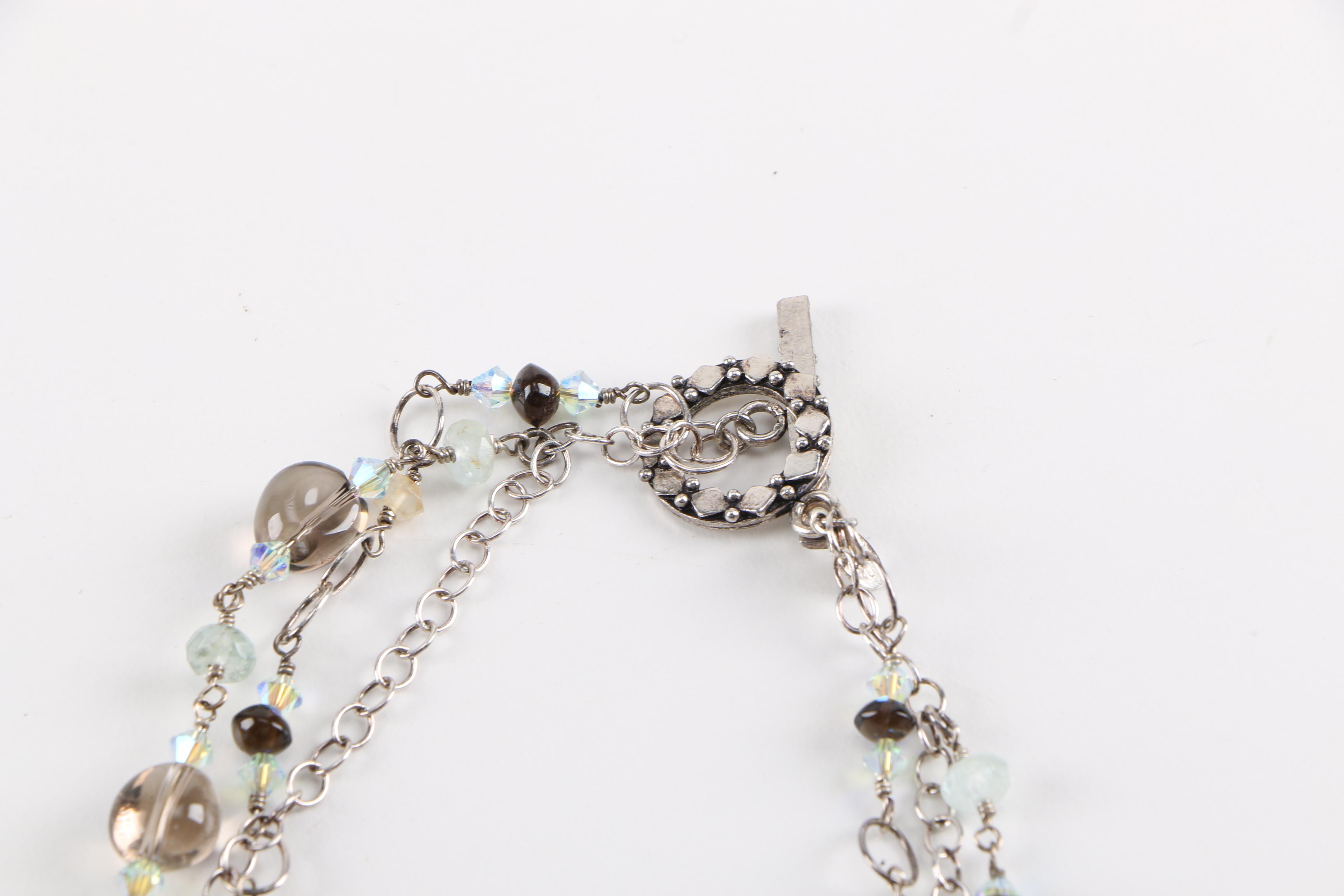 Sterling Silver Gemstone Jewelry