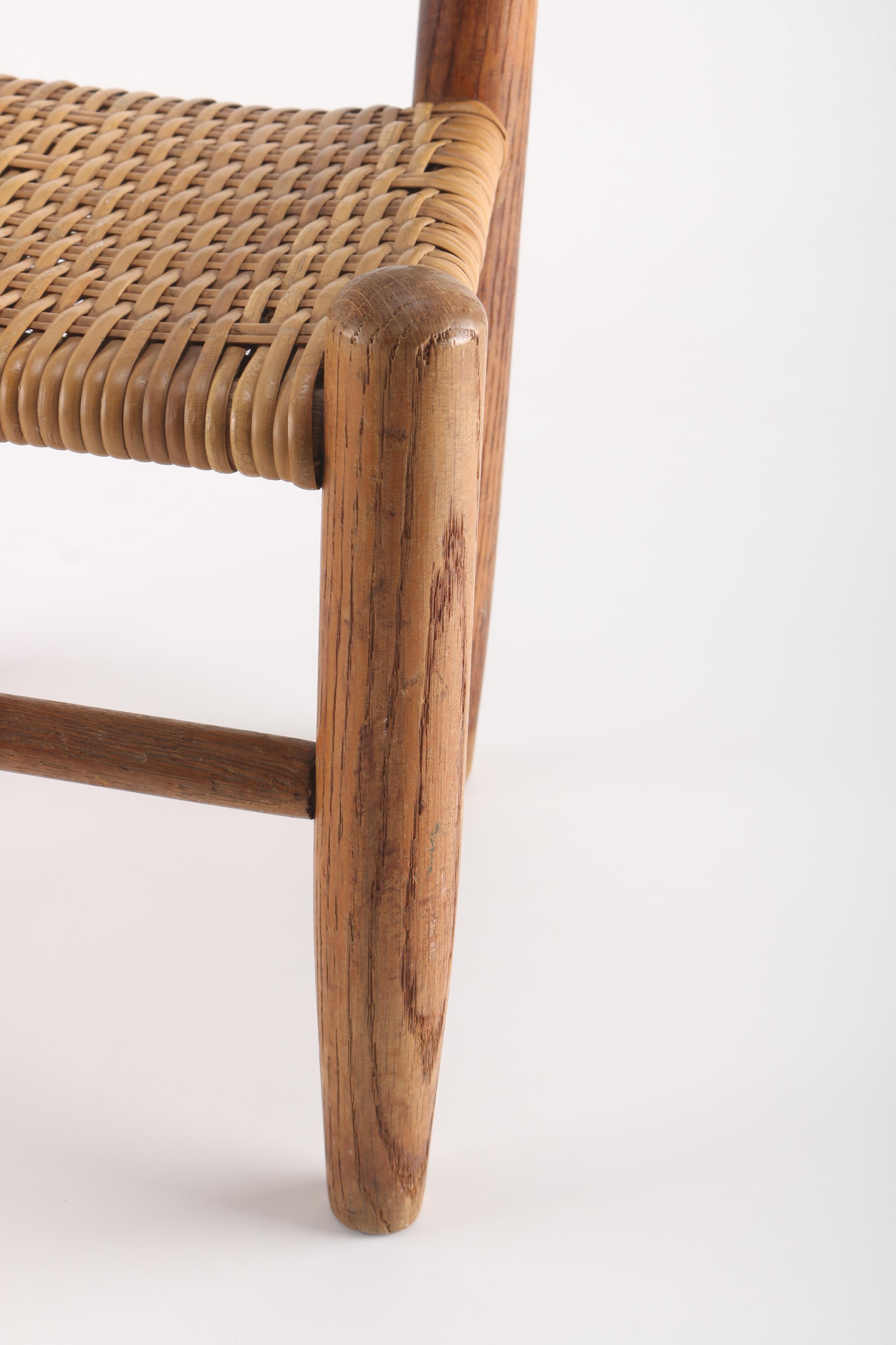 Vintage Child's Ladderback Side Chair