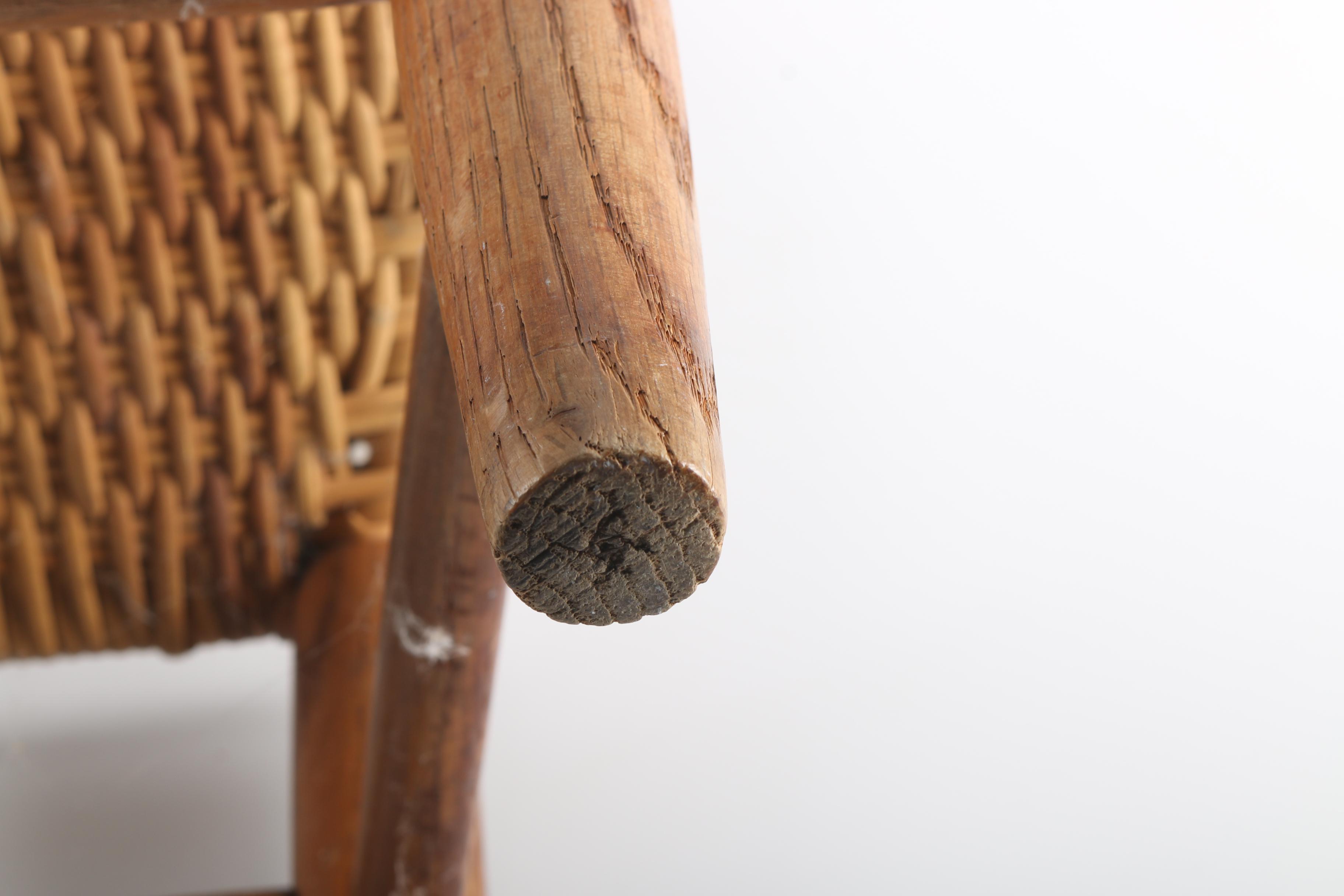 Vintage Child's Ladderback Side Chair