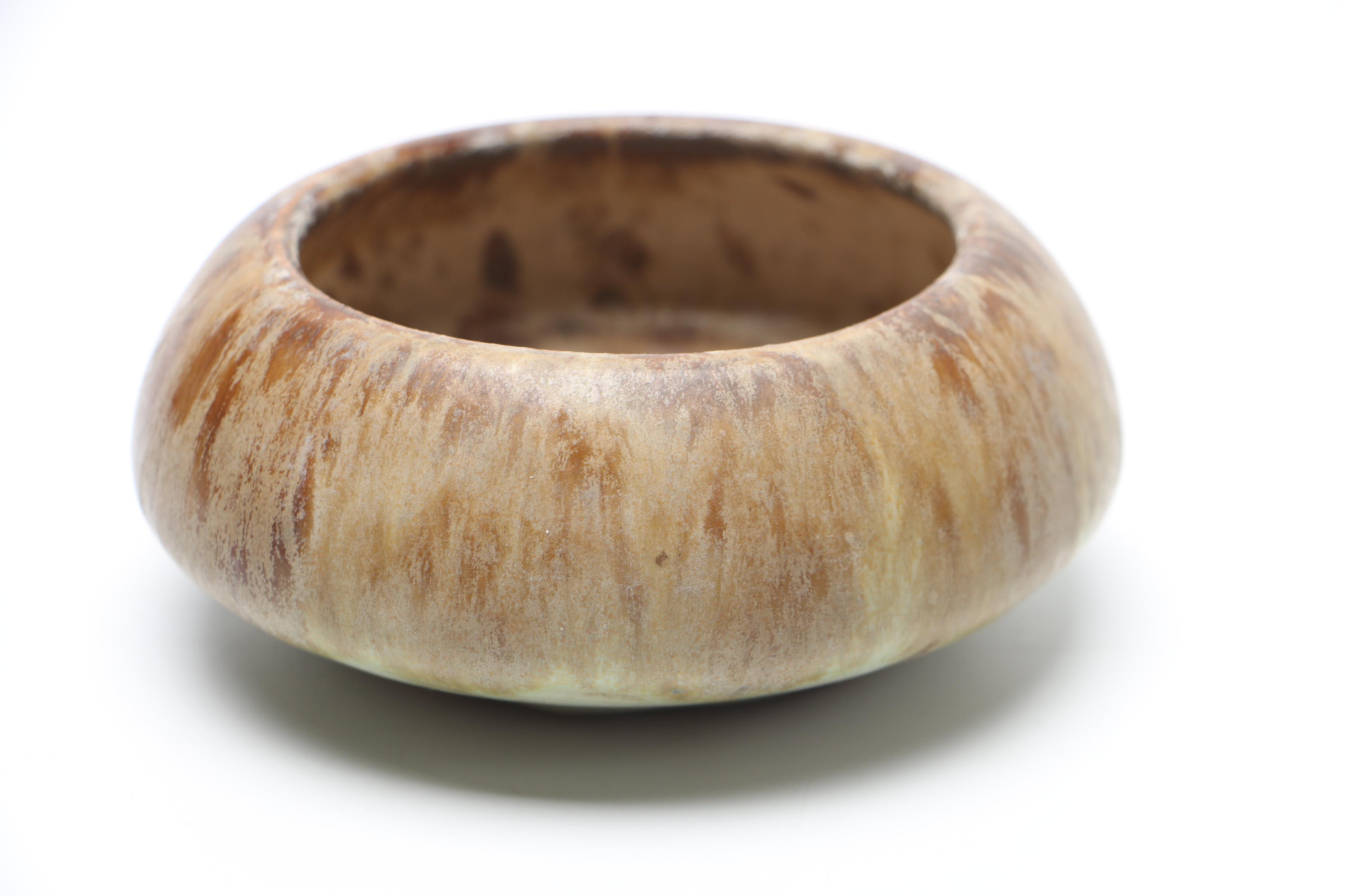 Hand-Thrown Ceramic Bowl