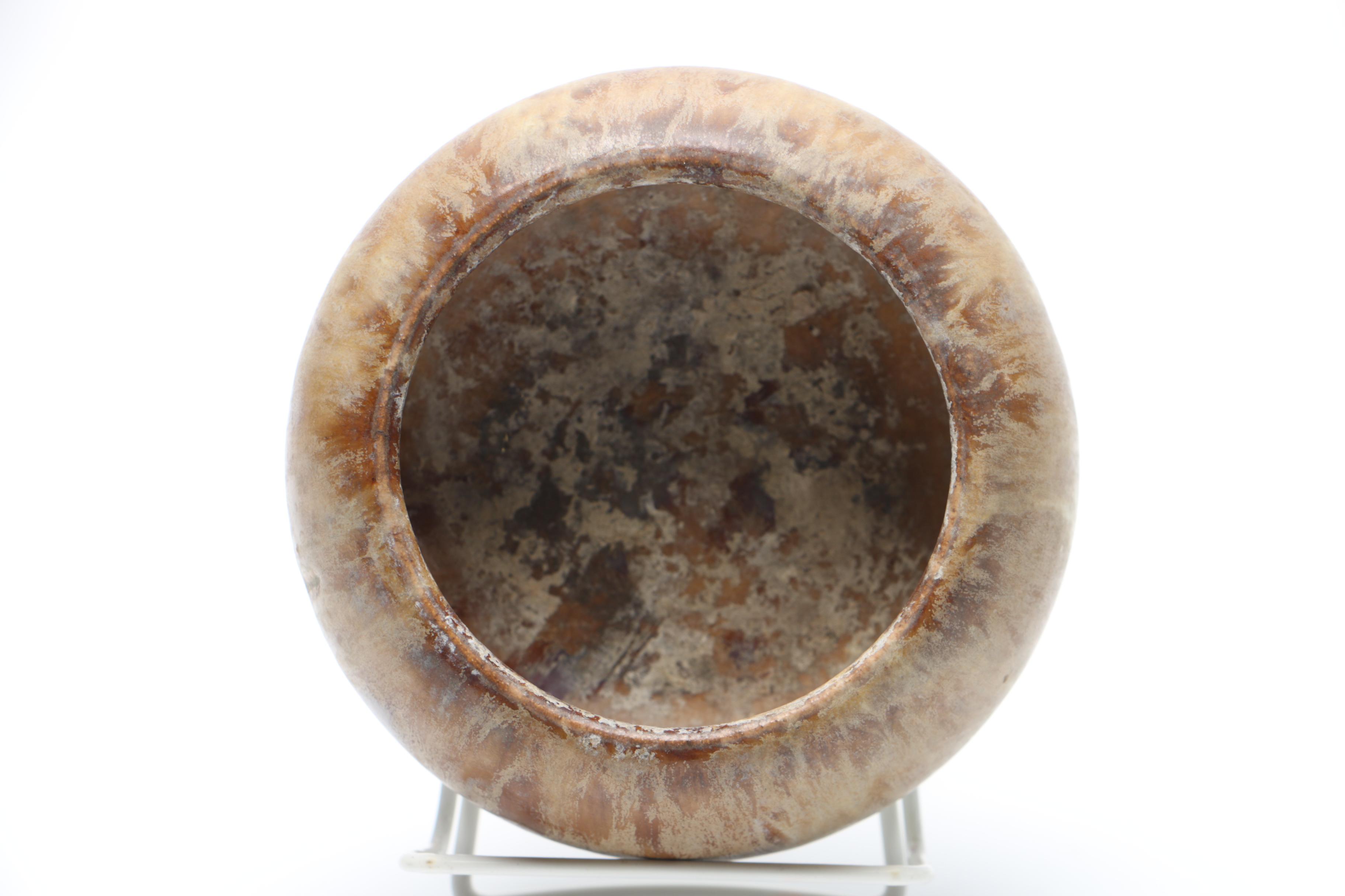 Hand-Thrown Ceramic Bowl