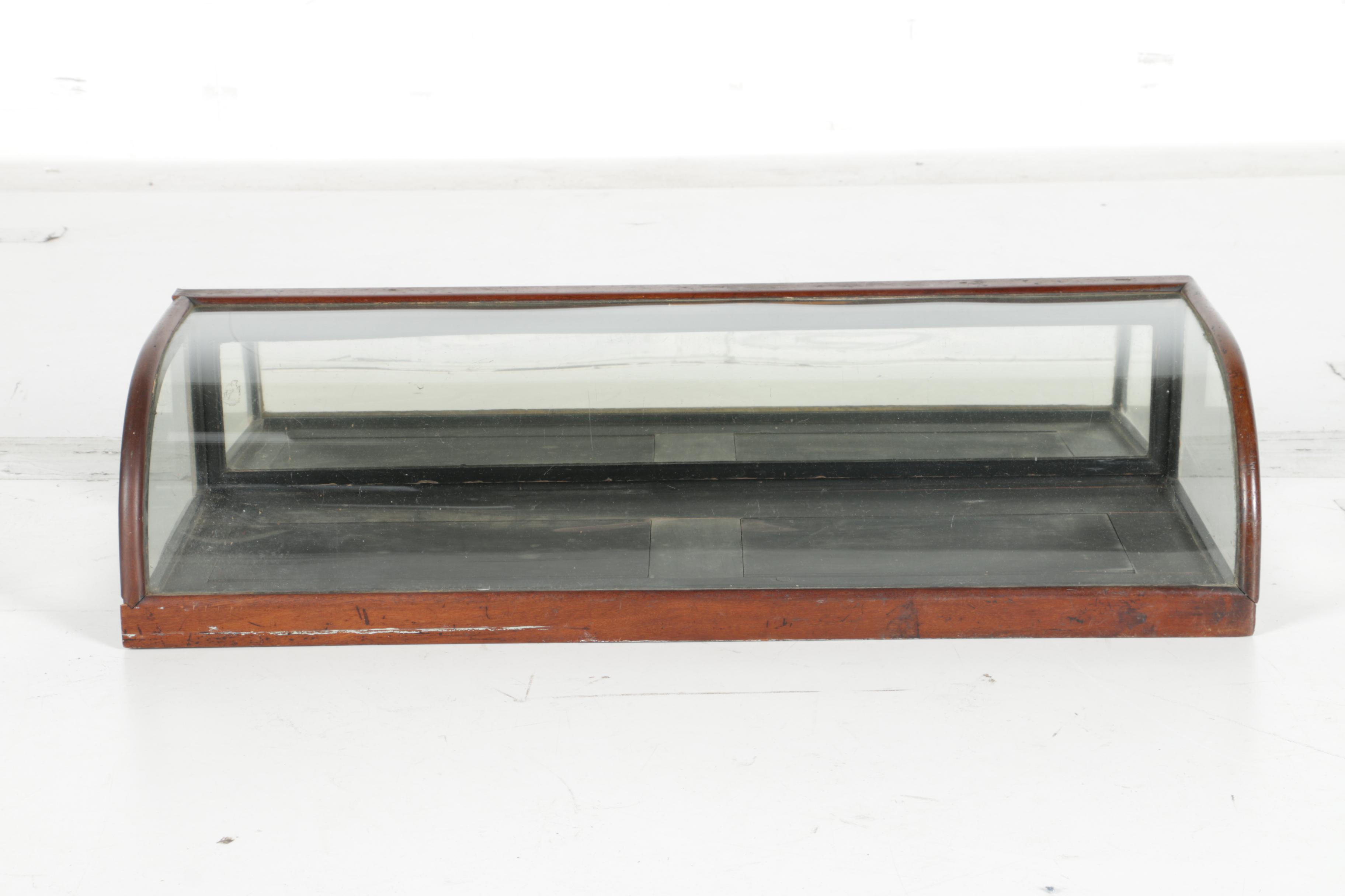Vintage Mirrored Display Case