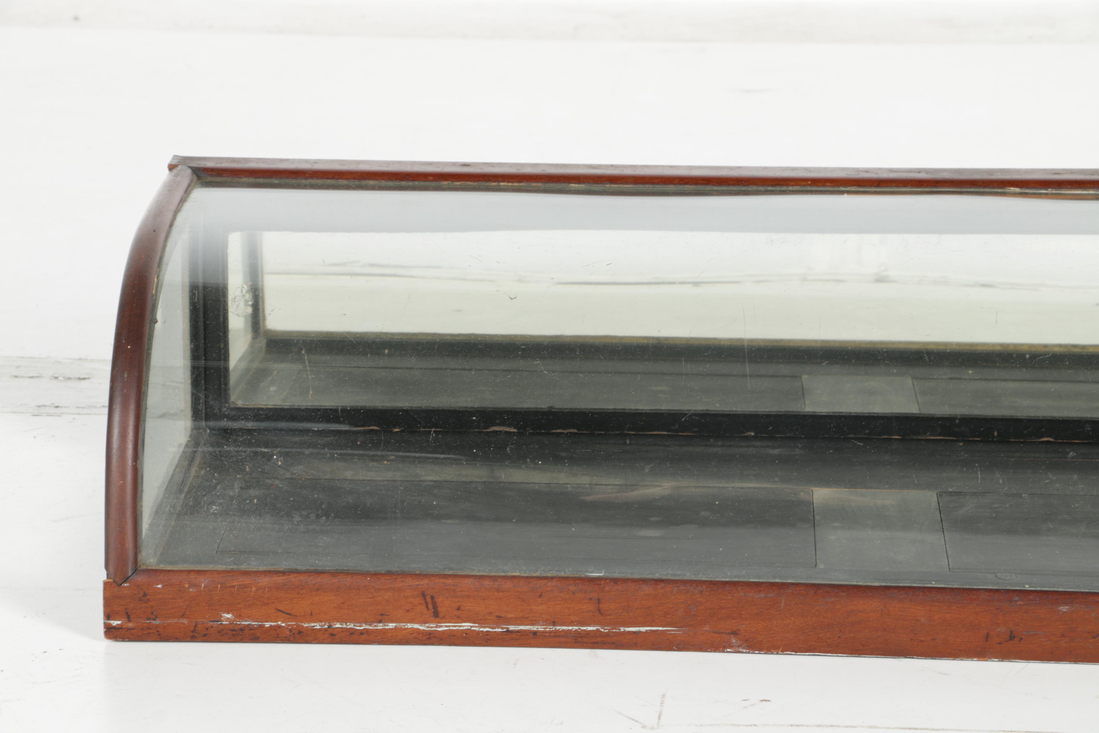 Vintage Mirrored Display Case