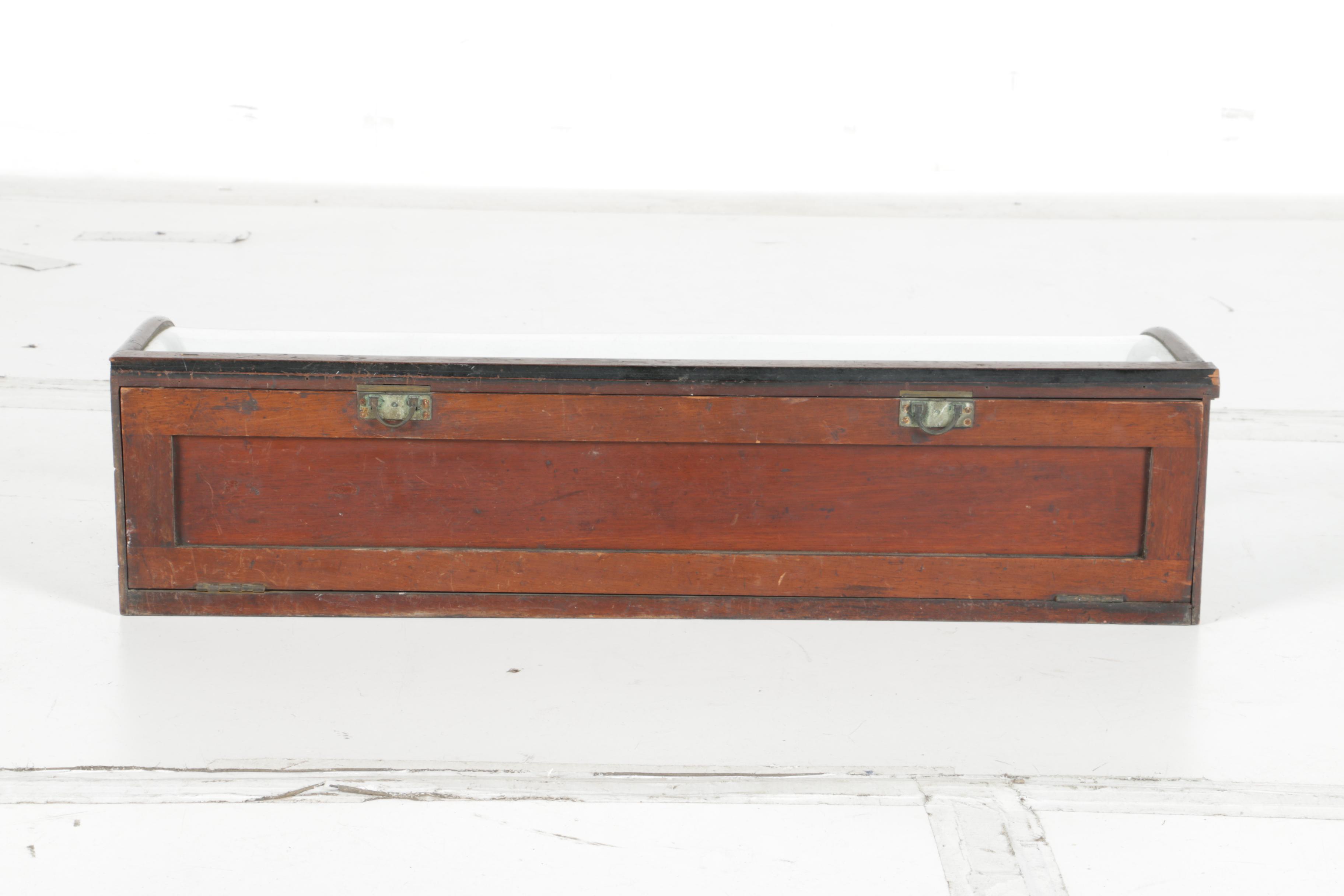 Vintage Mirrored Display Case