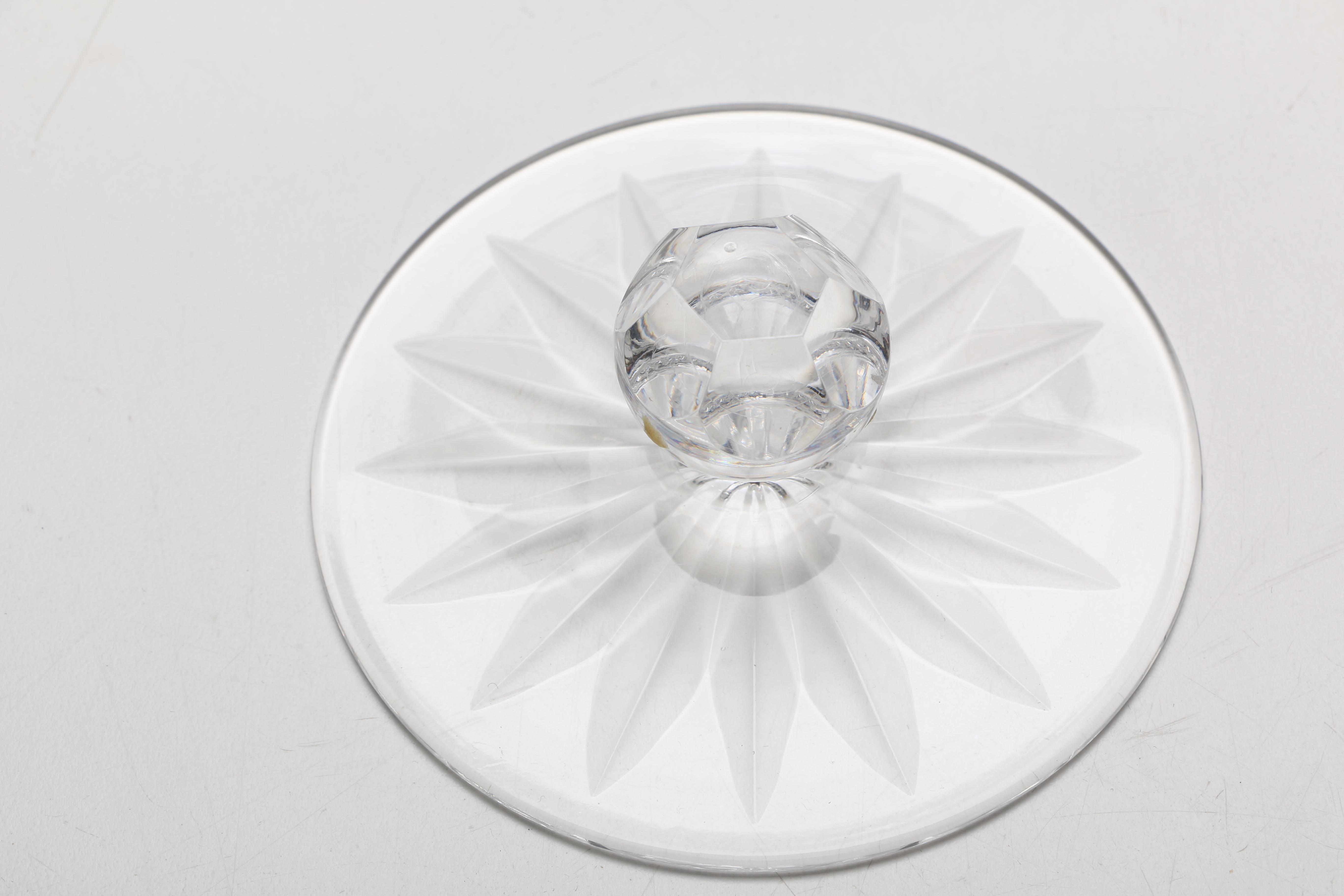 Waterford Crystal Biscuit Barrel and Jam Jar