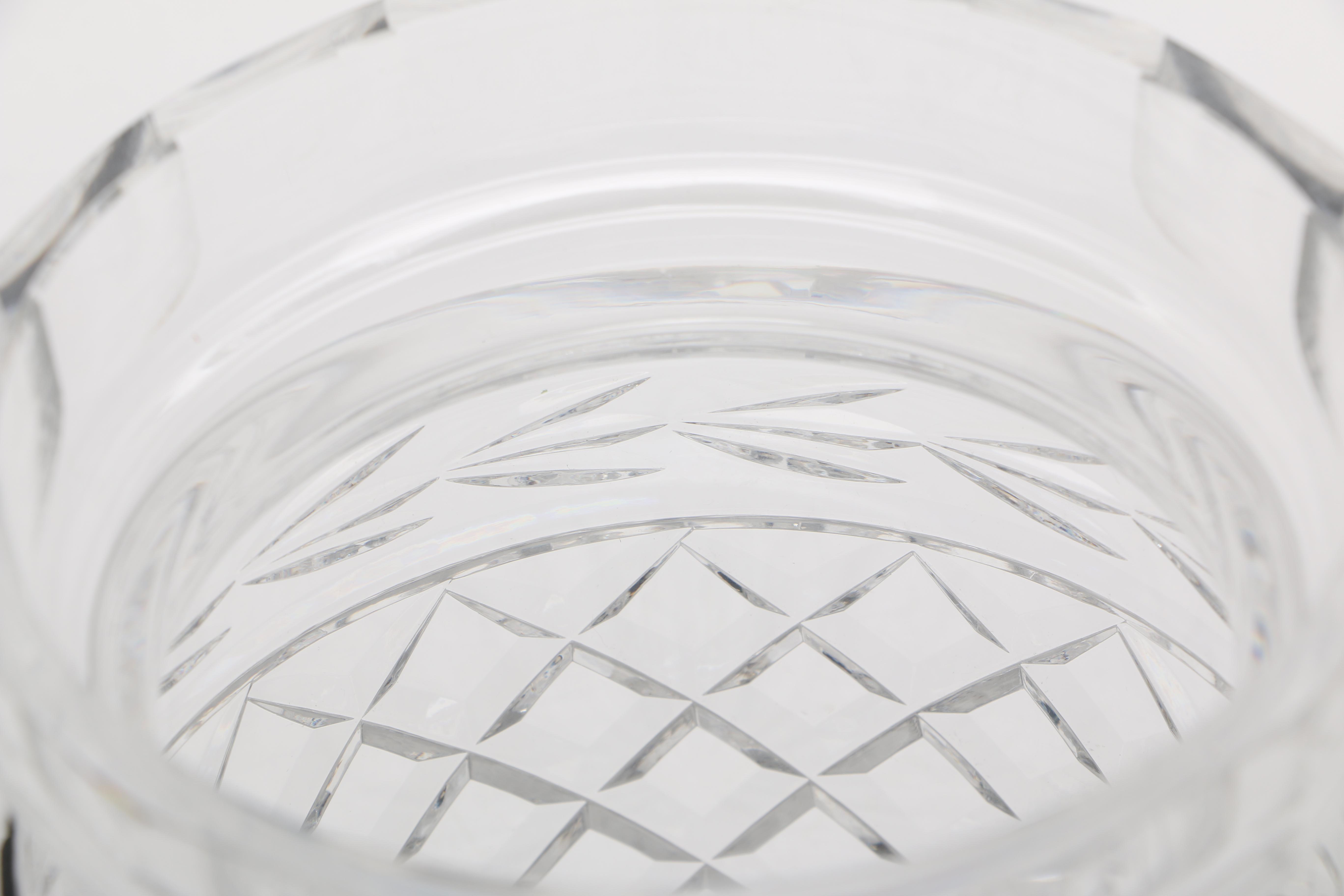 Waterford Crystal Biscuit Barrel and Jam Jar