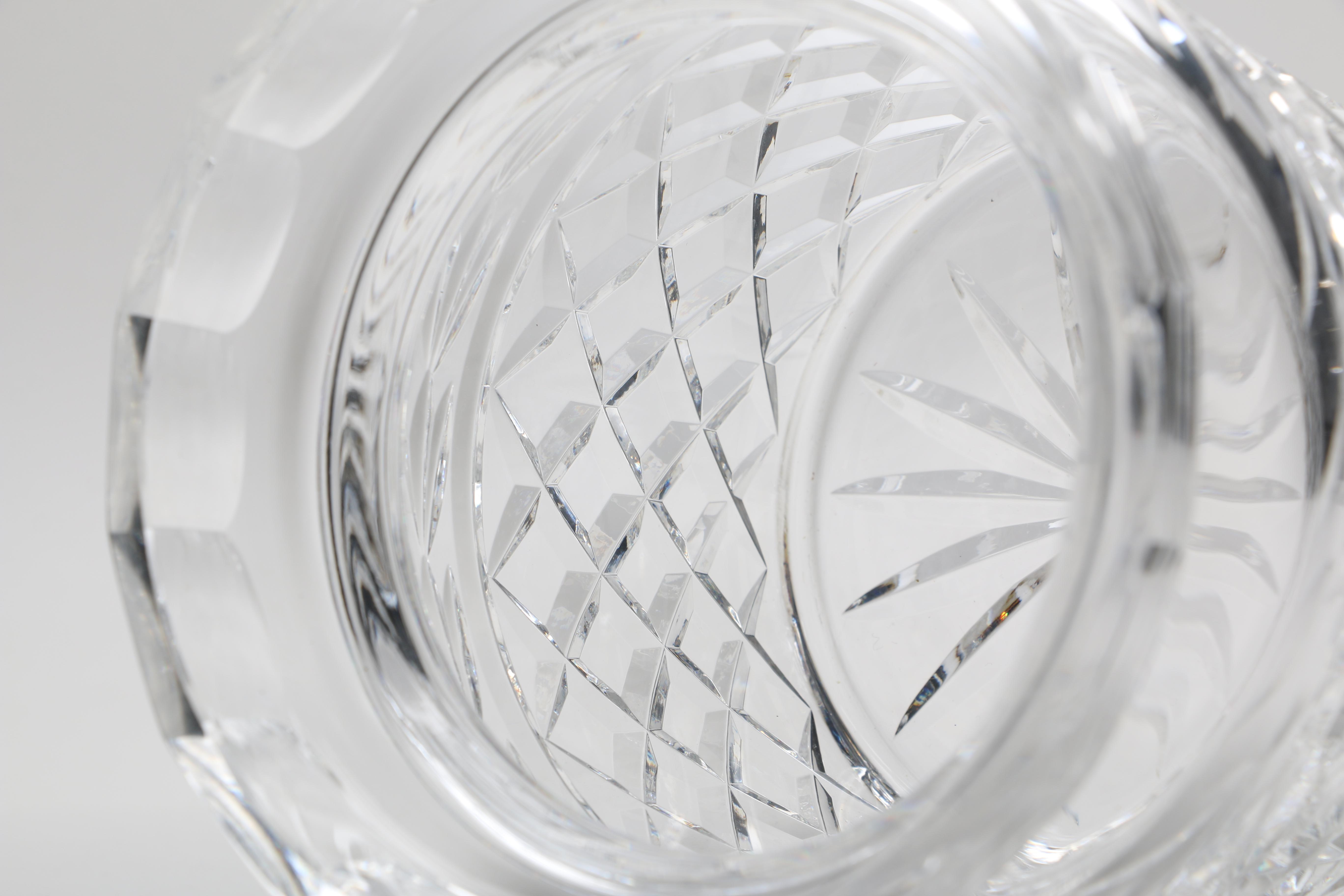 Waterford Crystal Biscuit Barrel and Jam Jar