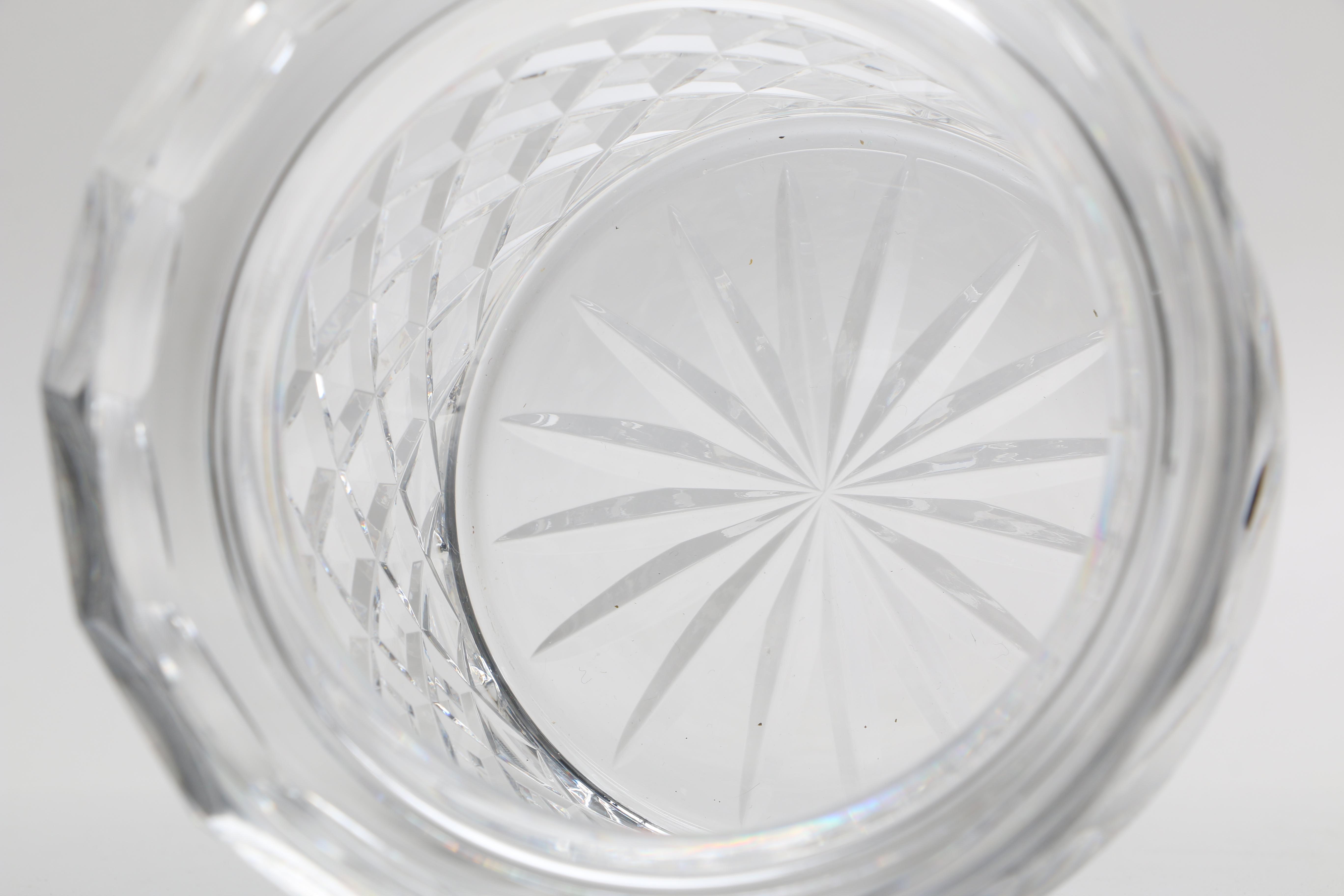 Waterford Crystal Biscuit Barrel and Jam Jar