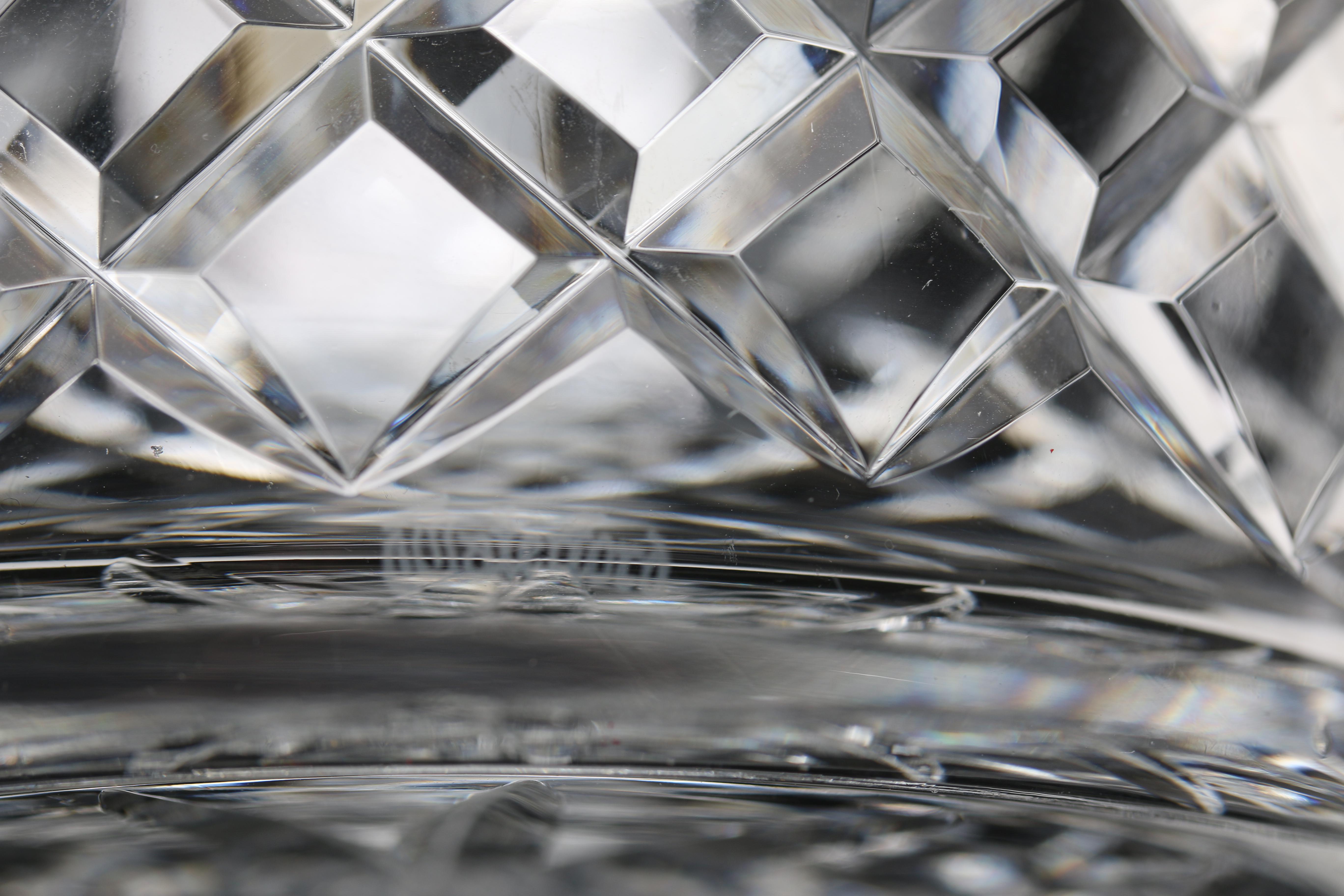Waterford Crystal Biscuit Barrel and Jam Jar