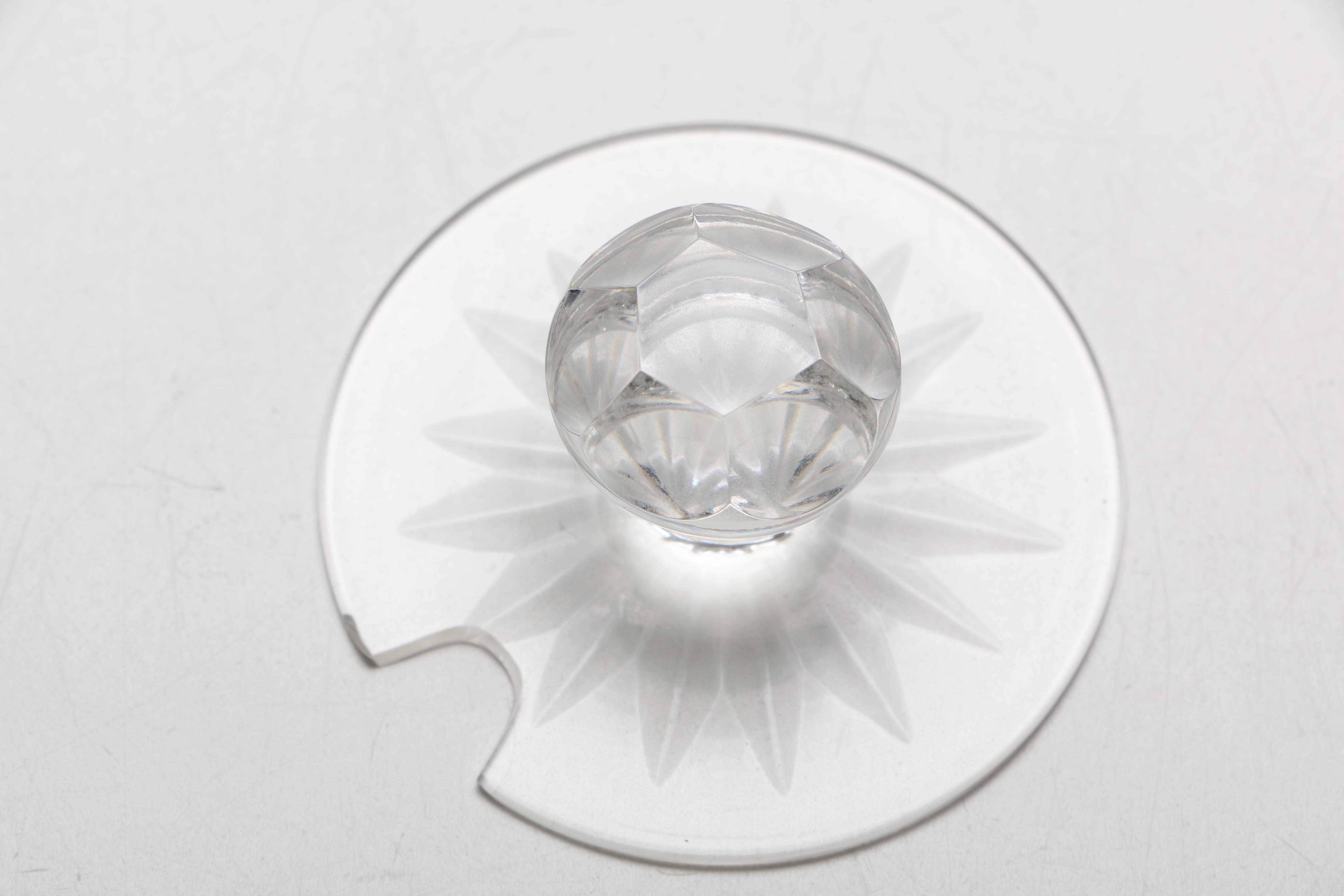 Waterford Crystal Biscuit Barrel and Jam Jar