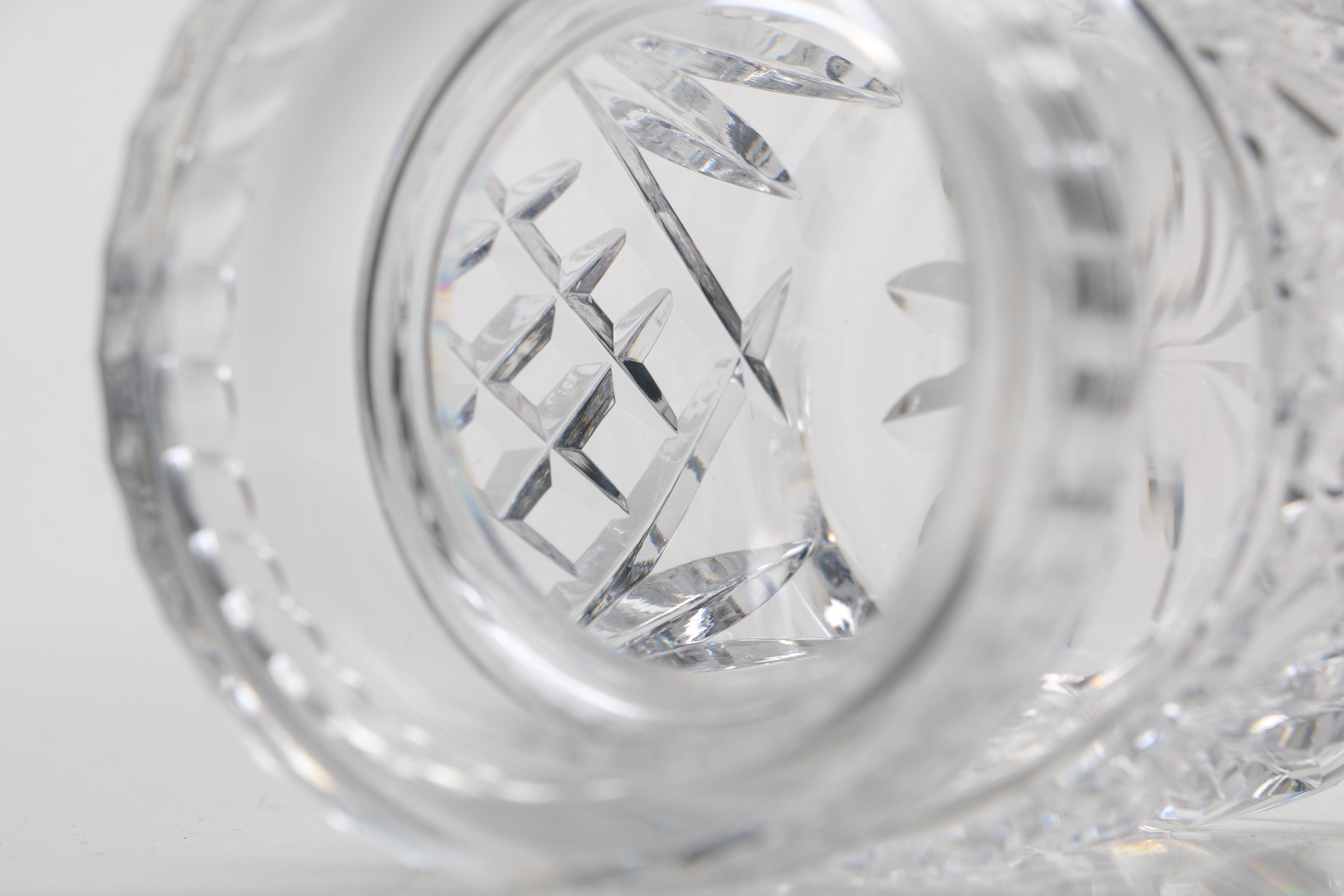 Waterford Crystal Biscuit Barrel and Jam Jar
