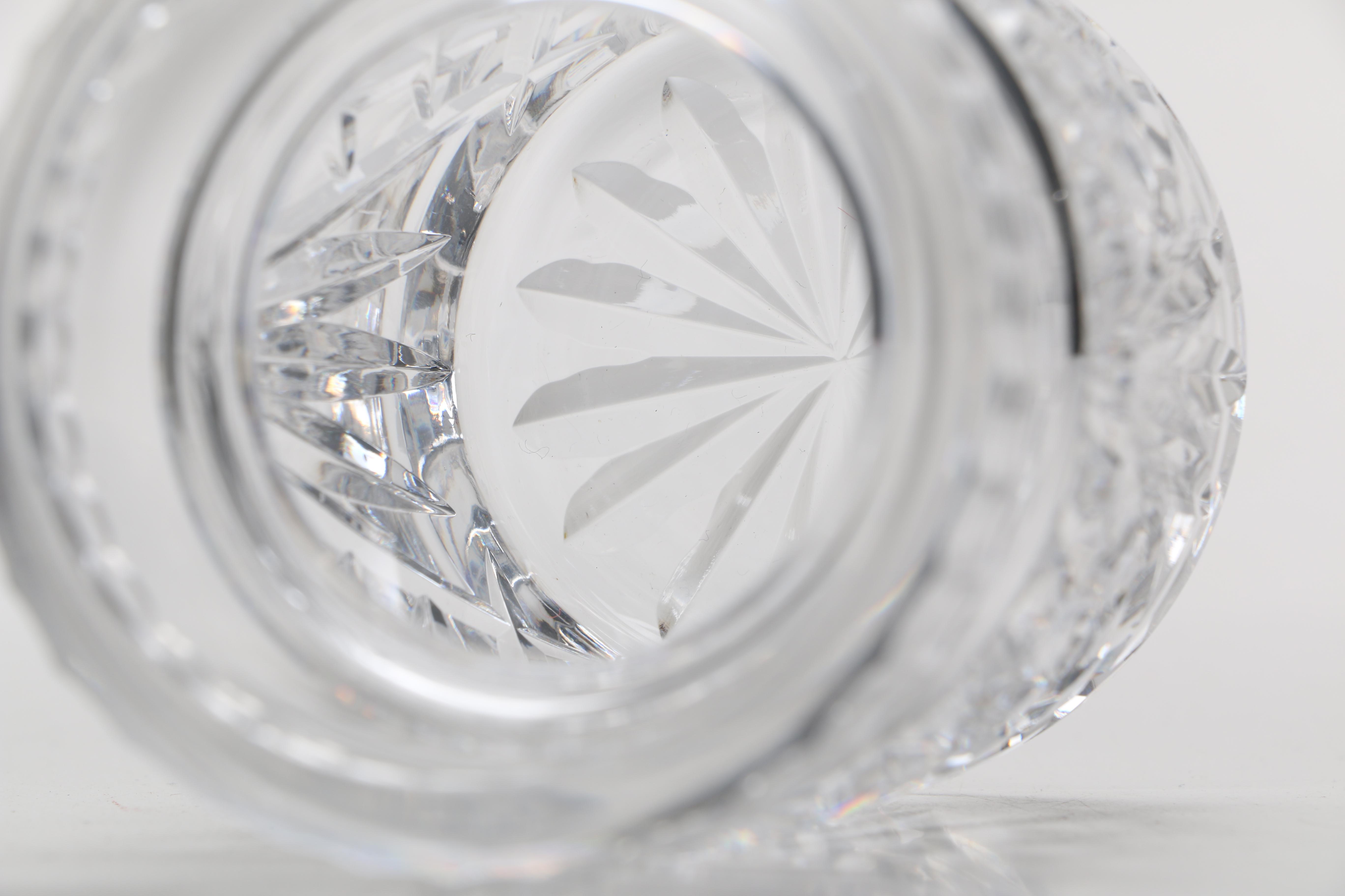 Waterford Crystal Biscuit Barrel and Jam Jar