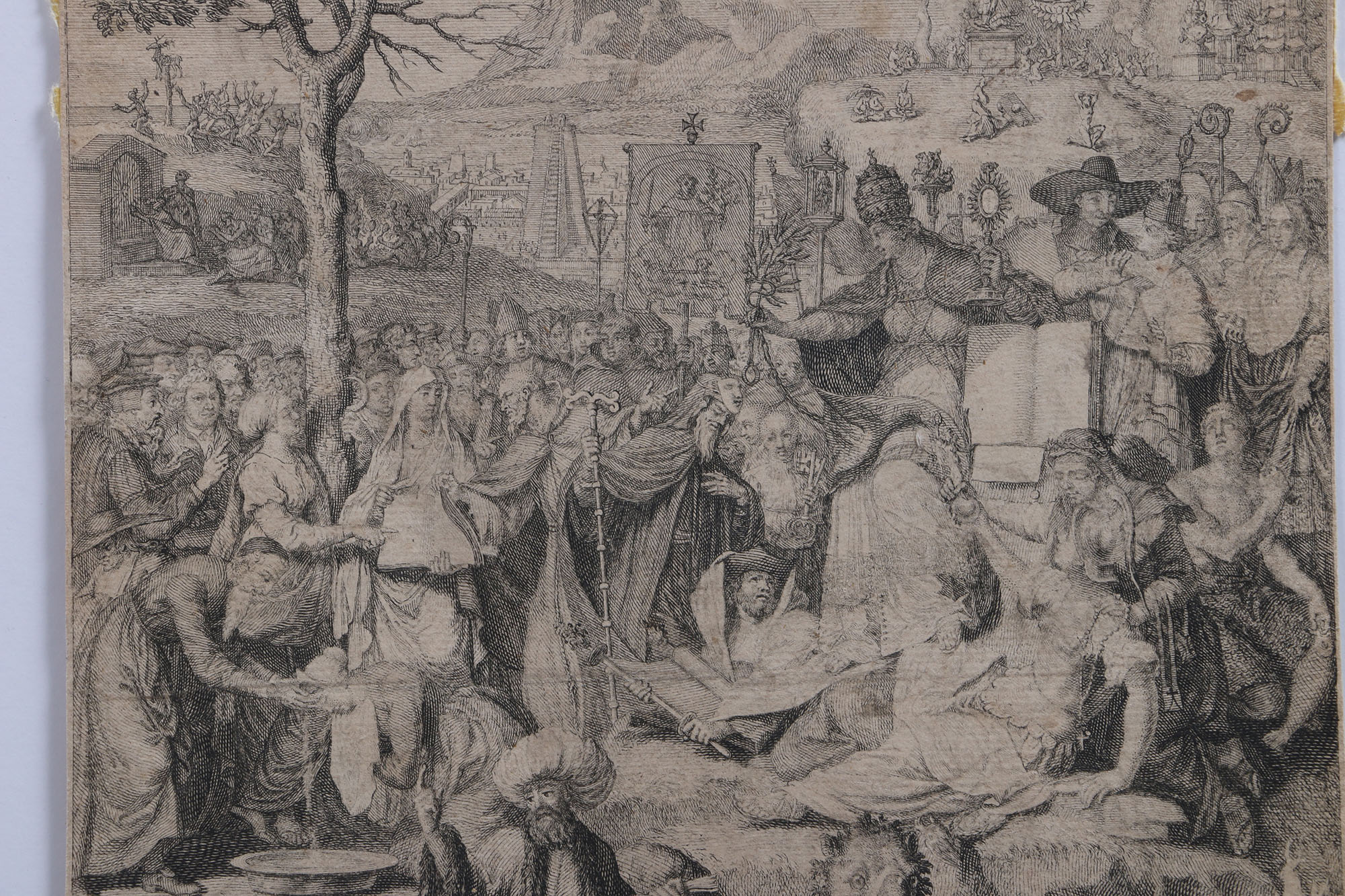 Intaglio Prints and Bernard Picart Lithograph "The Principle Religions of the World"