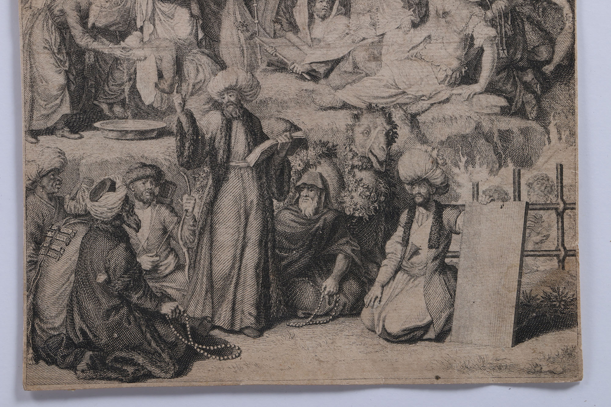 Intaglio Prints and Bernard Picart Lithograph "The Principle Religions of the World"