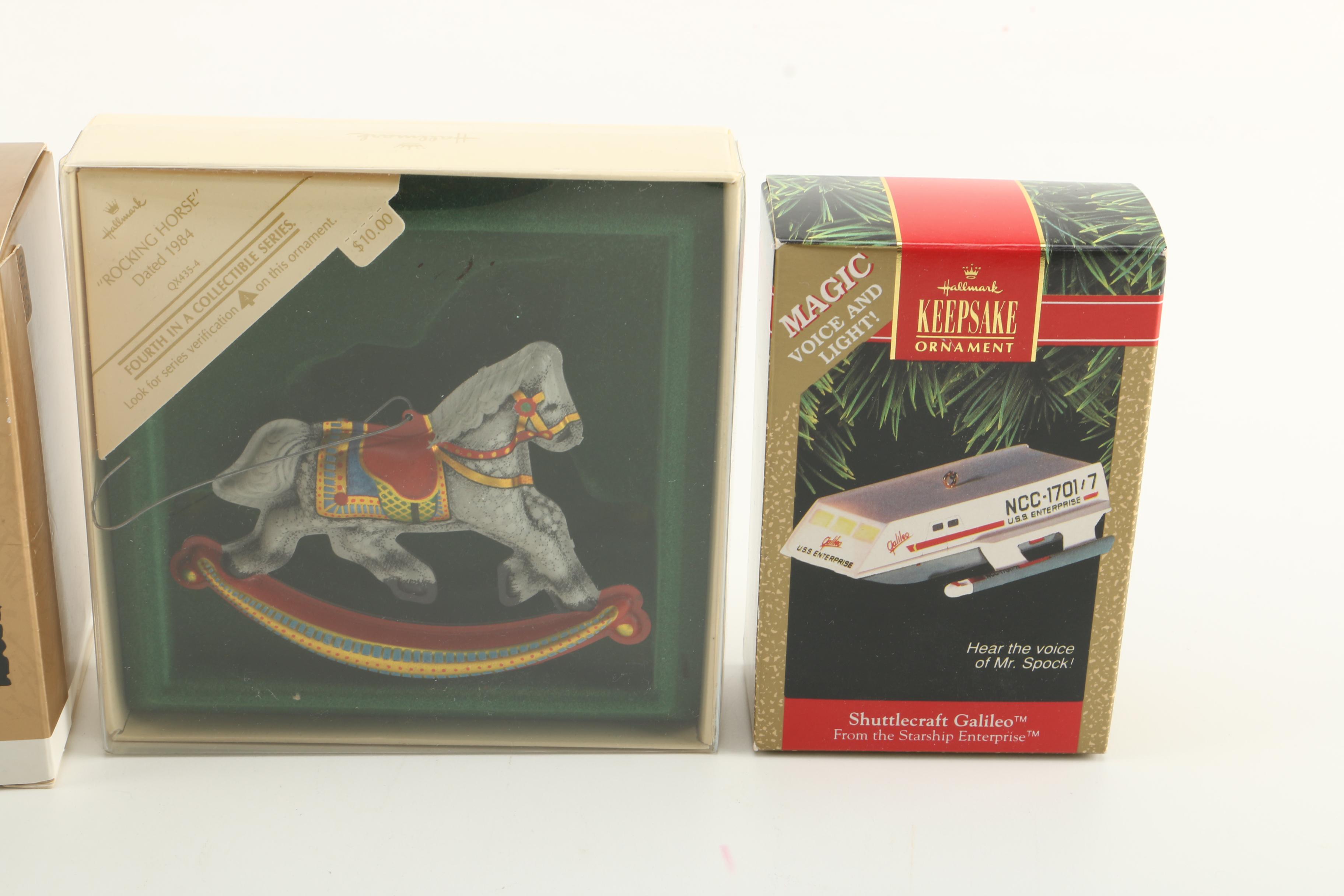 Collection of Christmas Ornaments Featuring Lenox