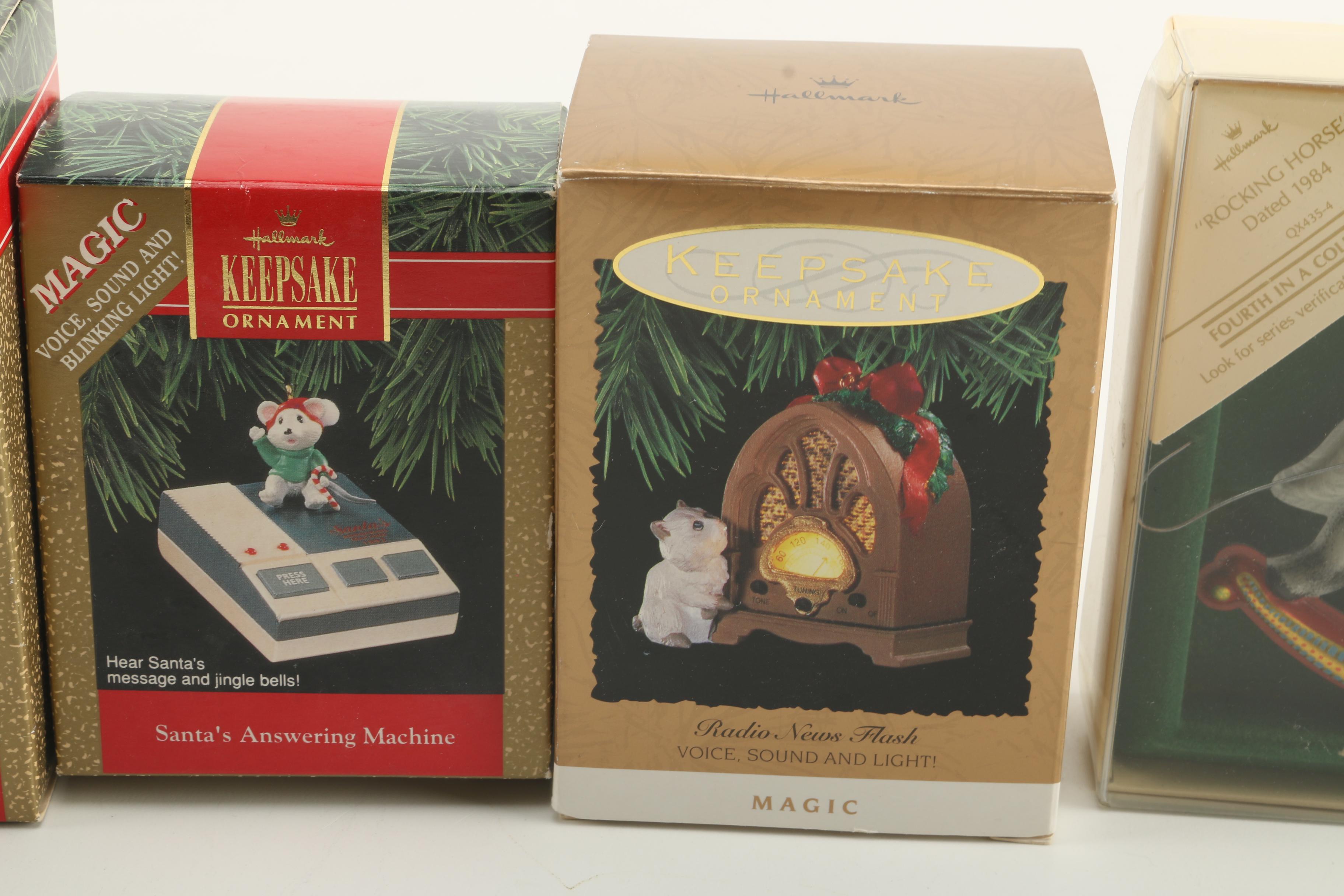 Collection of Christmas Ornaments Featuring Lenox