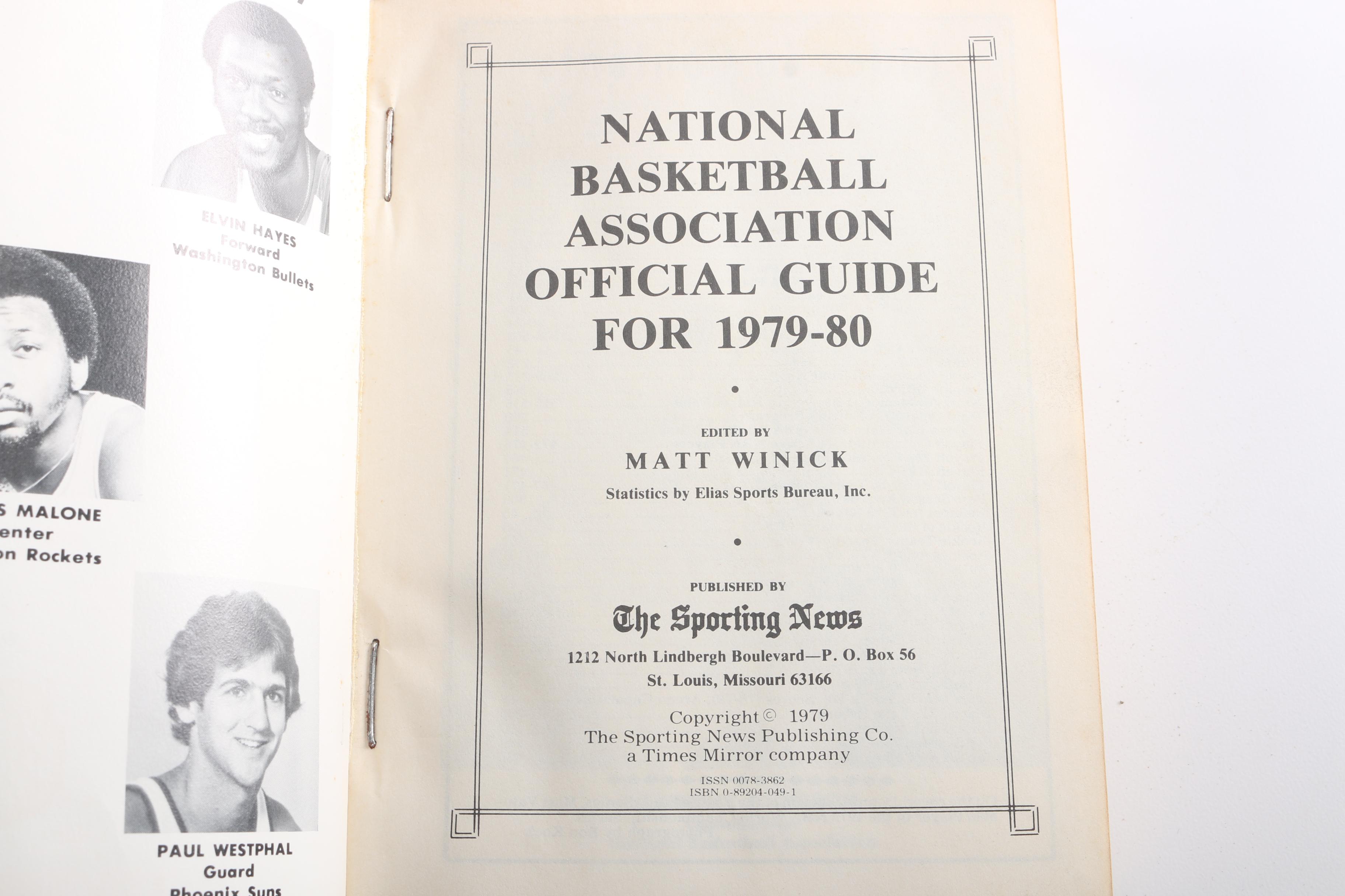 1970s-1980s "The Sporting News" Record Books