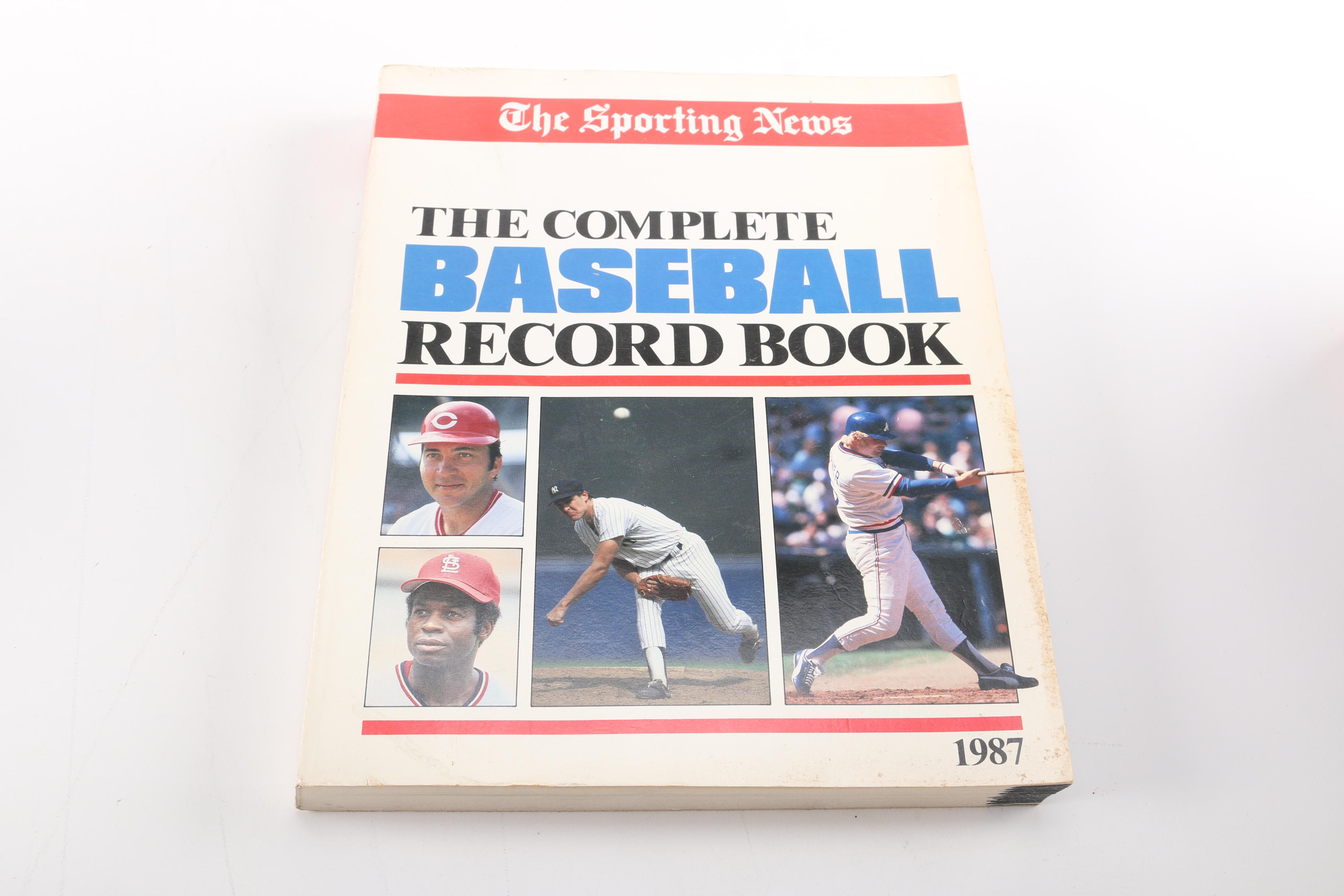 1970s-1980s "The Sporting News" Record Books