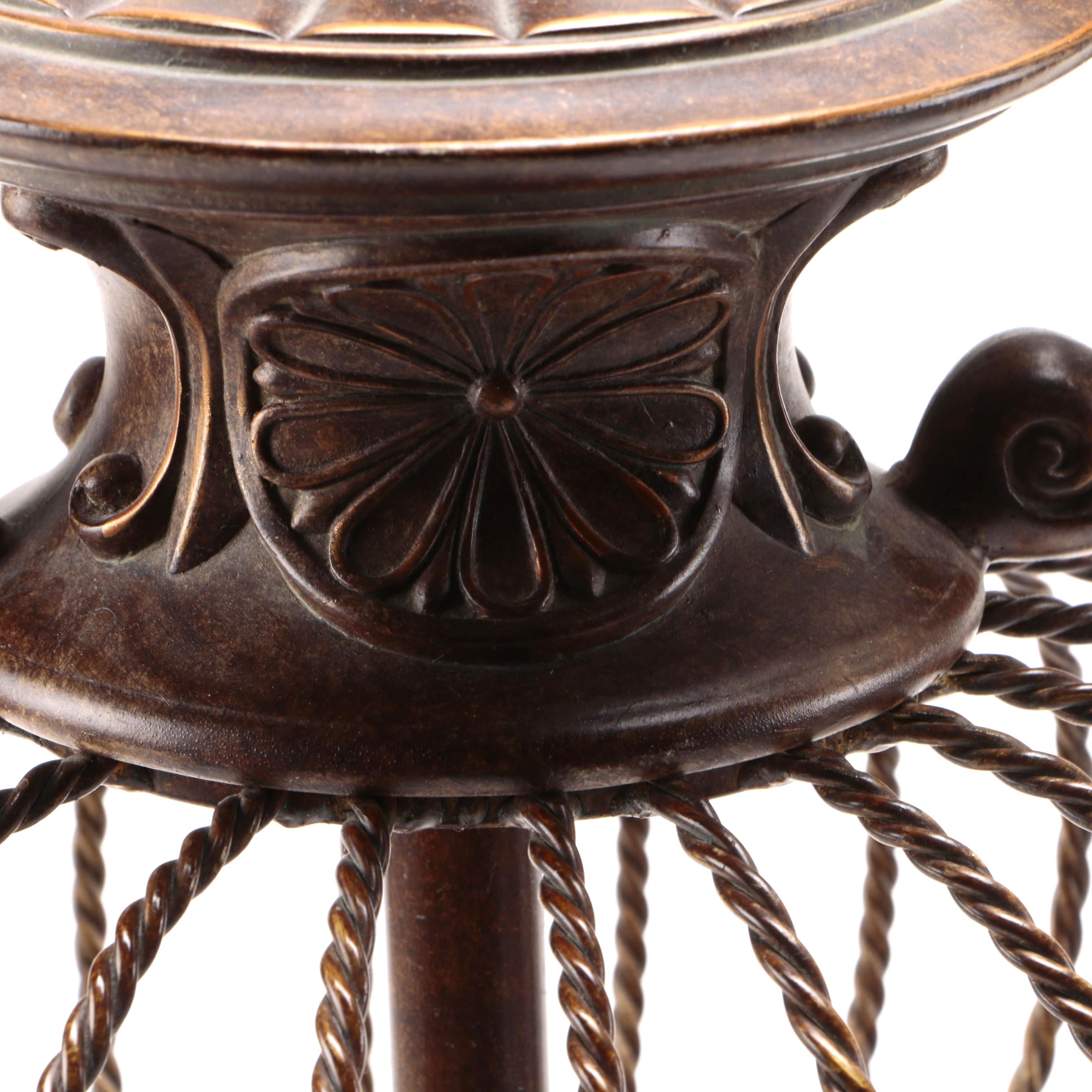 Brown Metal Table Lamps