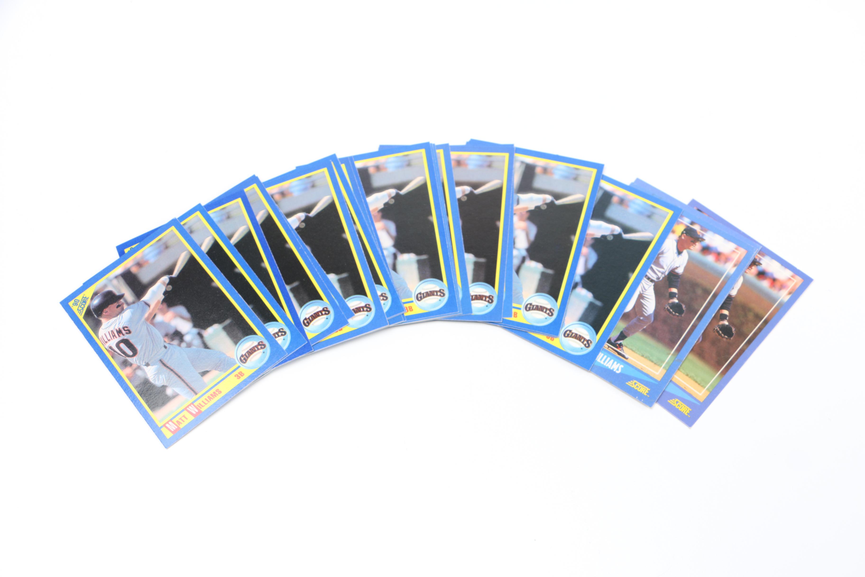 Collection of Matt Williams Baseball Cards