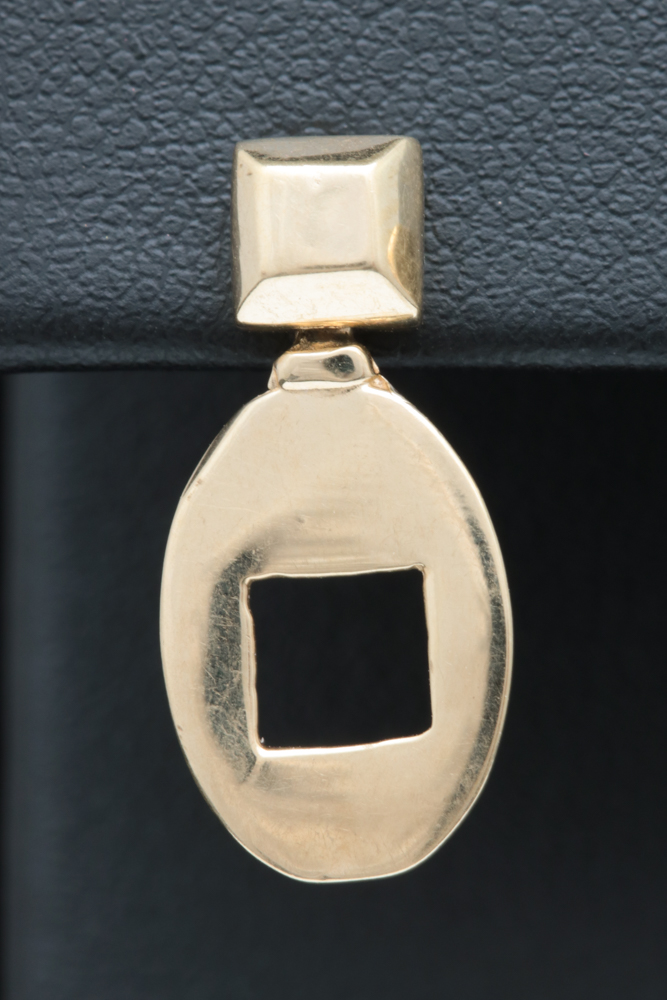 14K Yellow Gold Dangle Earrings