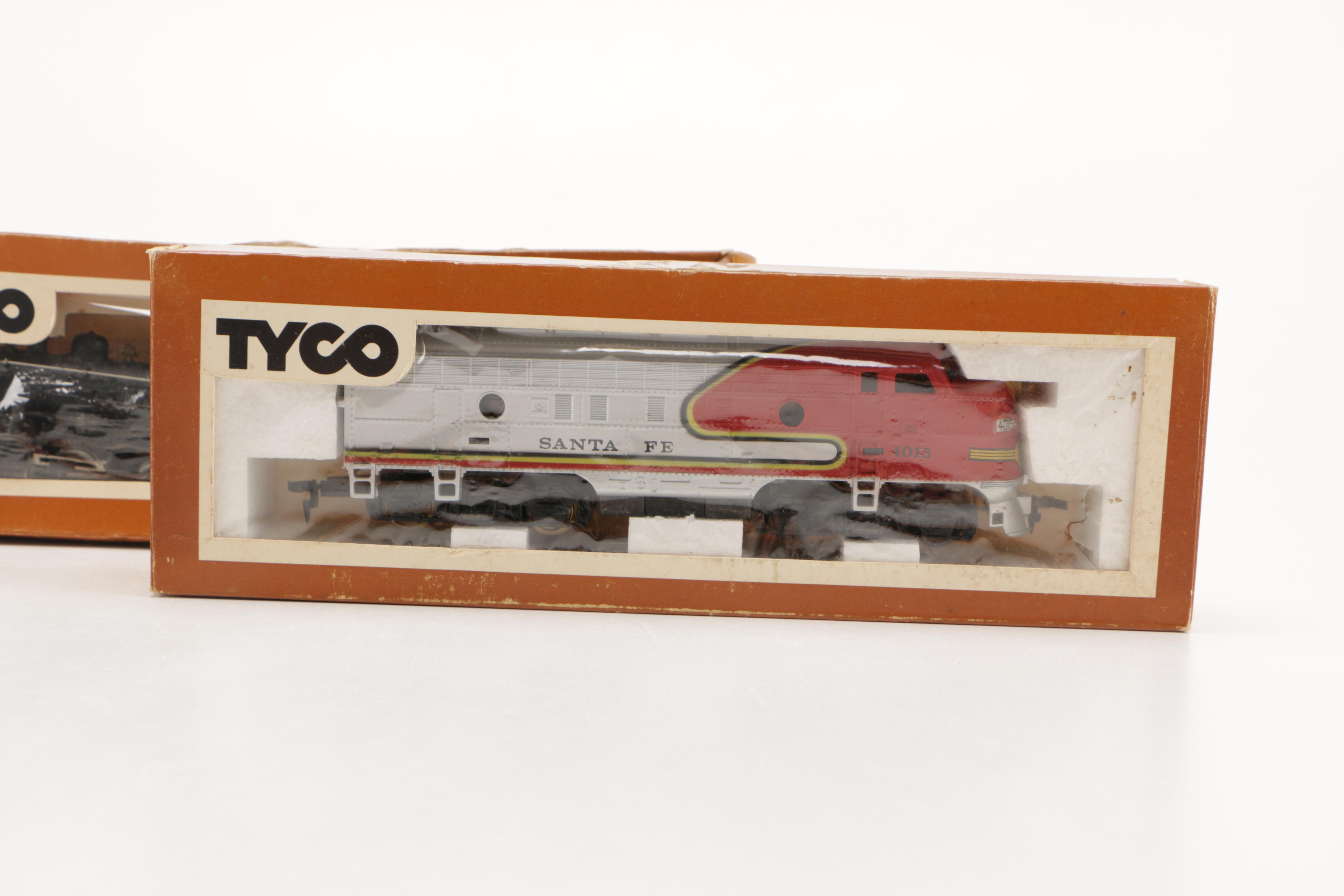 1970s Tyco HO Scale Locomotives
