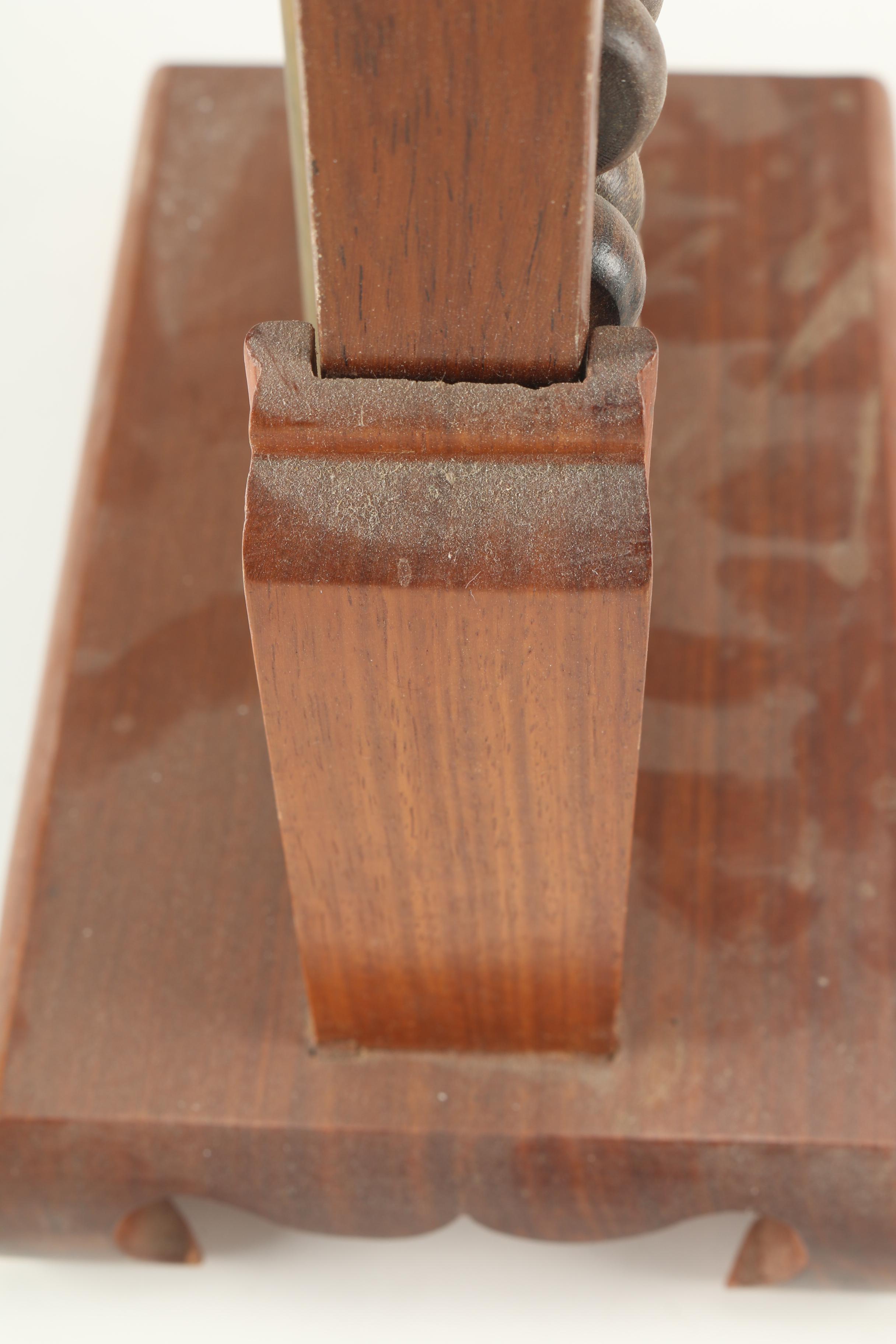 Wooden Abacus Table Lamp