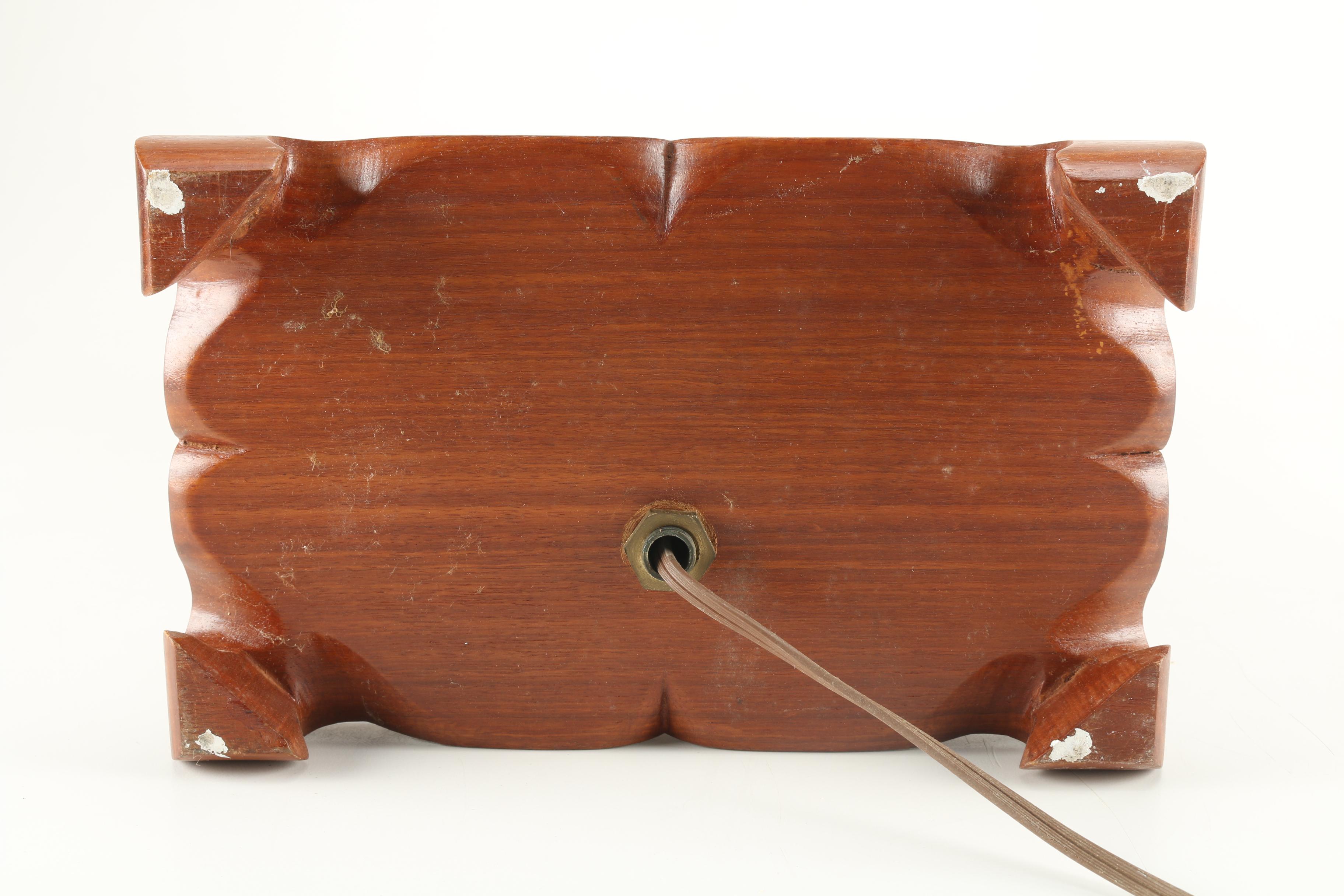 Wooden Abacus Table Lamp