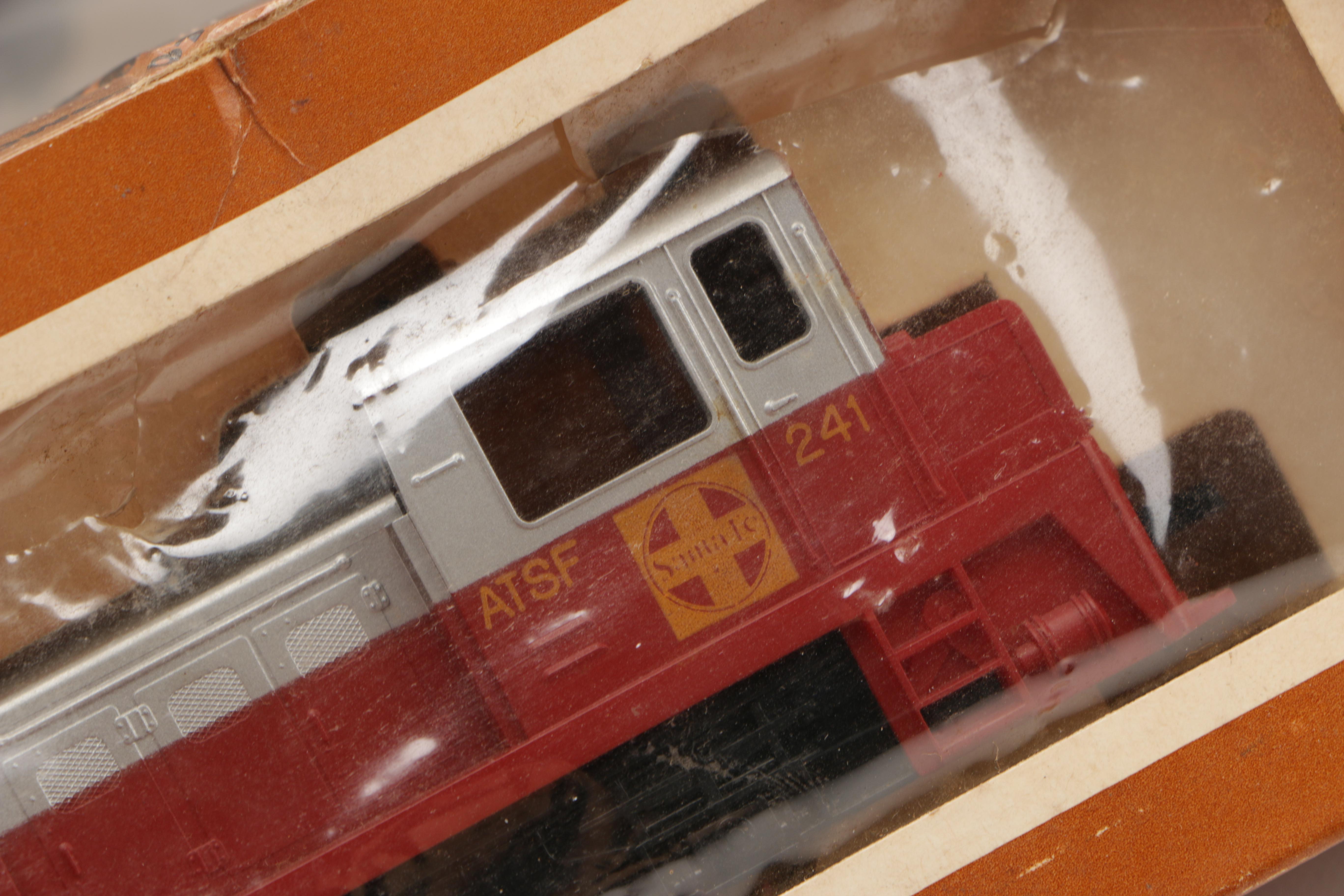 1970s Tyco Model Train Cars and Accessories