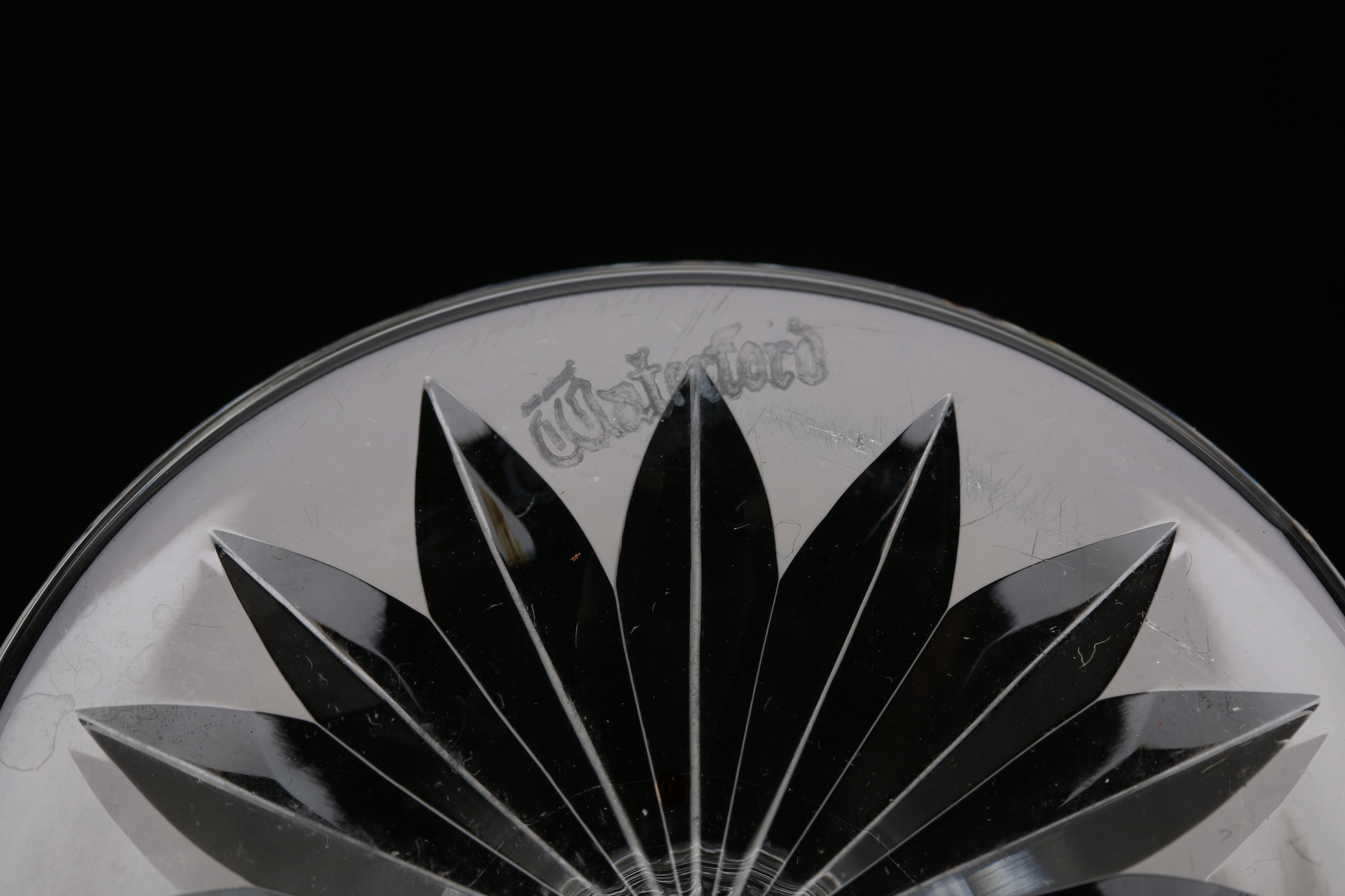 Waterford Crystal Decanter with Glasses