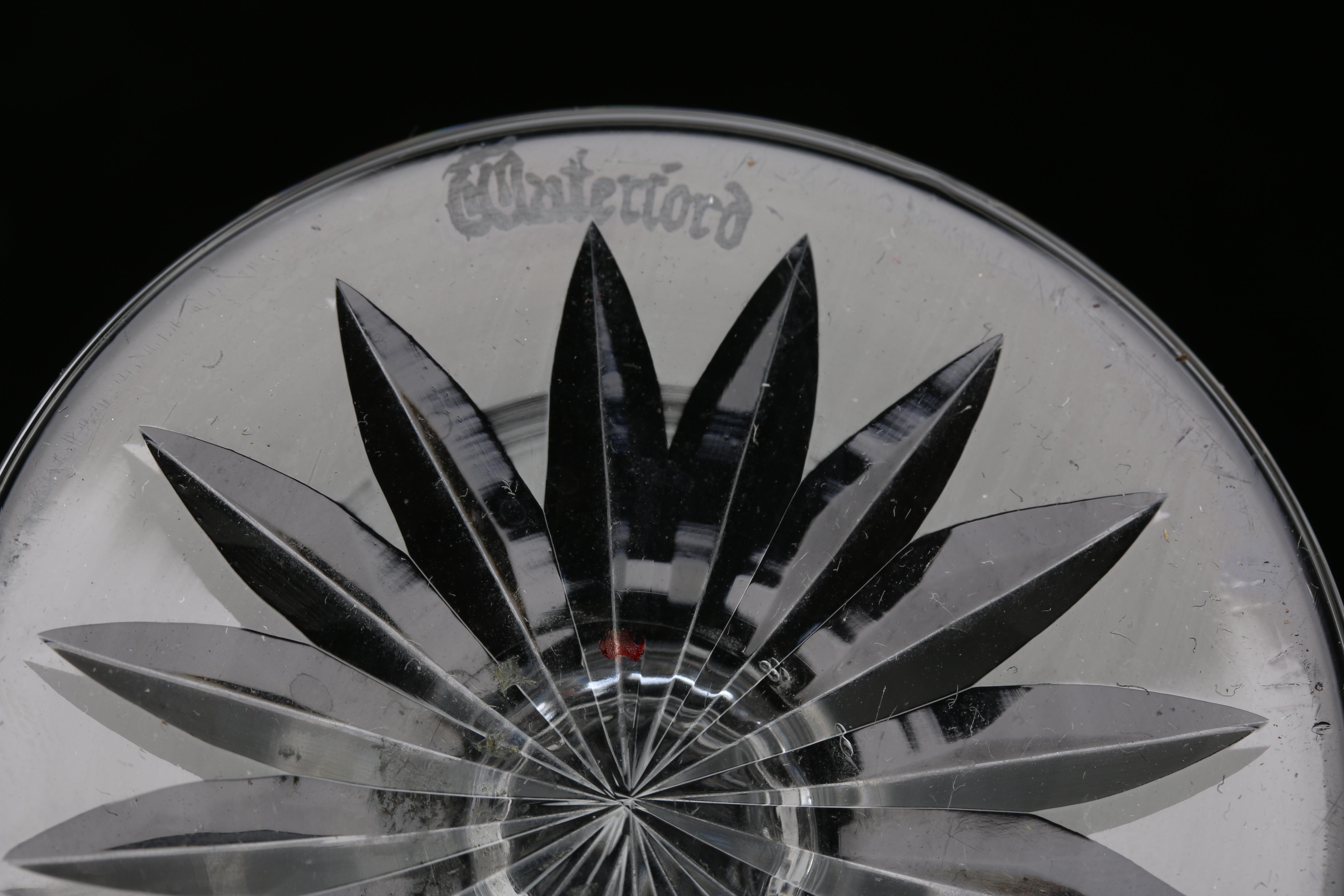 Waterford Crystal Decanter with Glasses