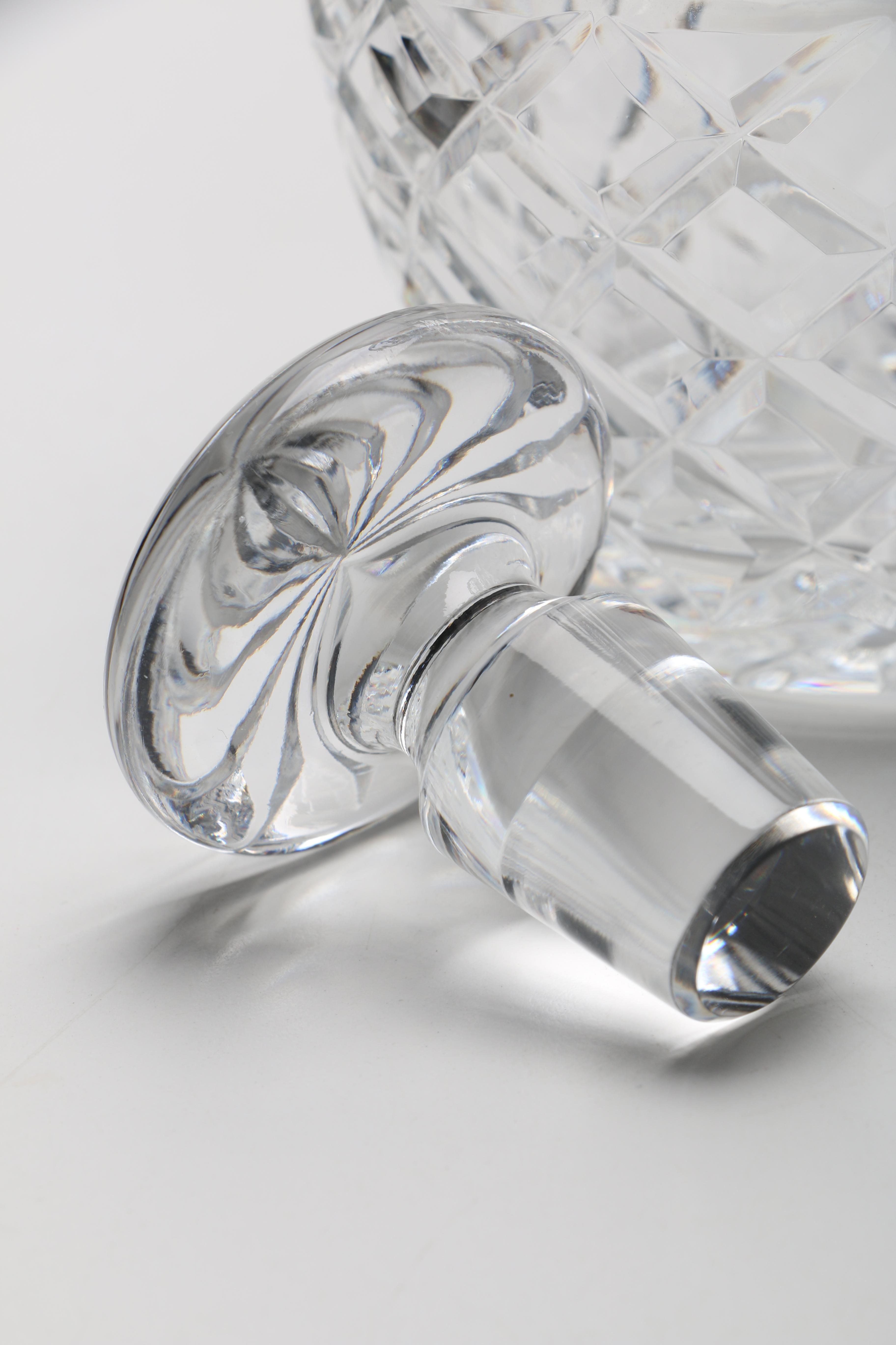 Waterford Crystal Decanter with Glasses