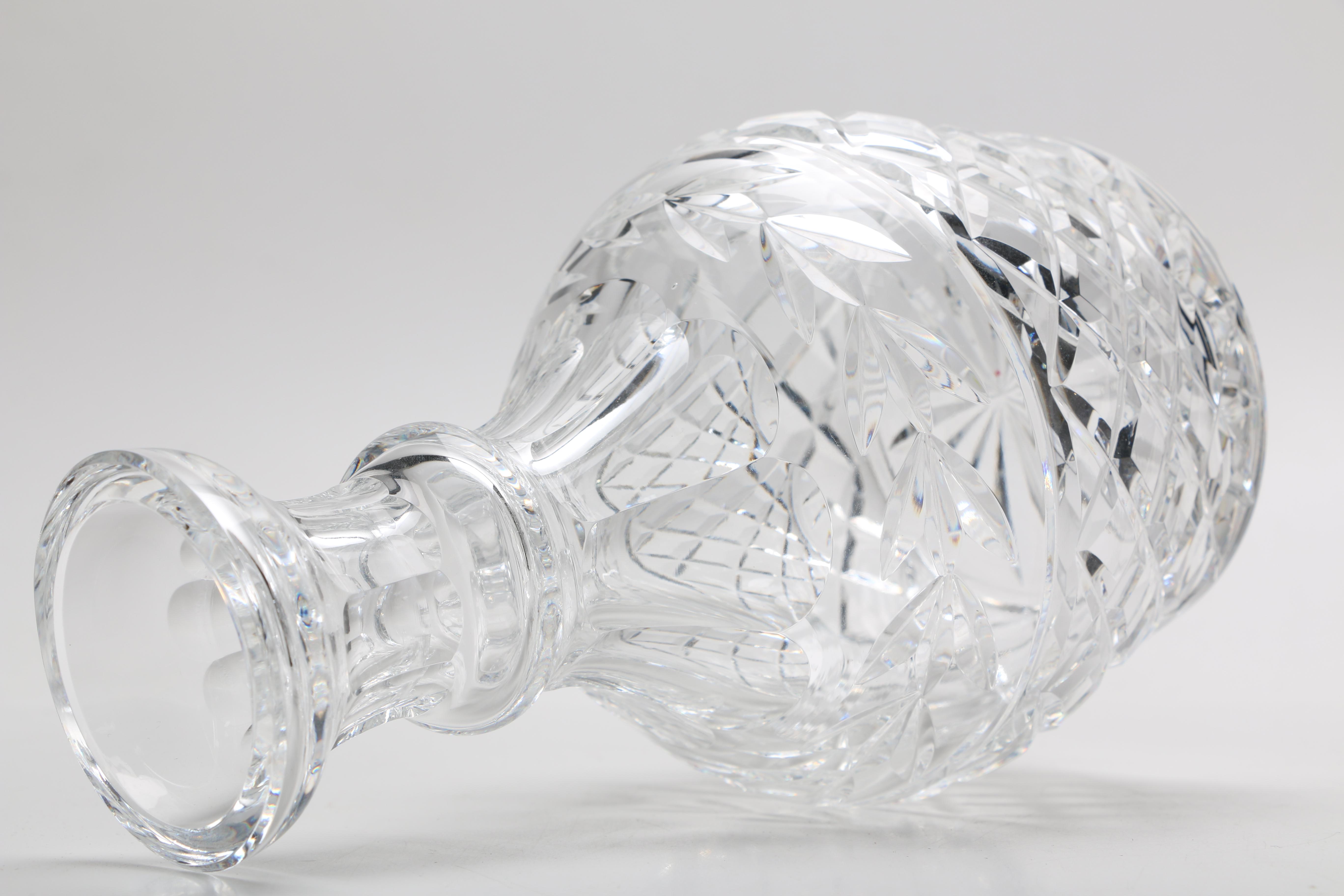 Waterford Crystal Decanter with Glasses